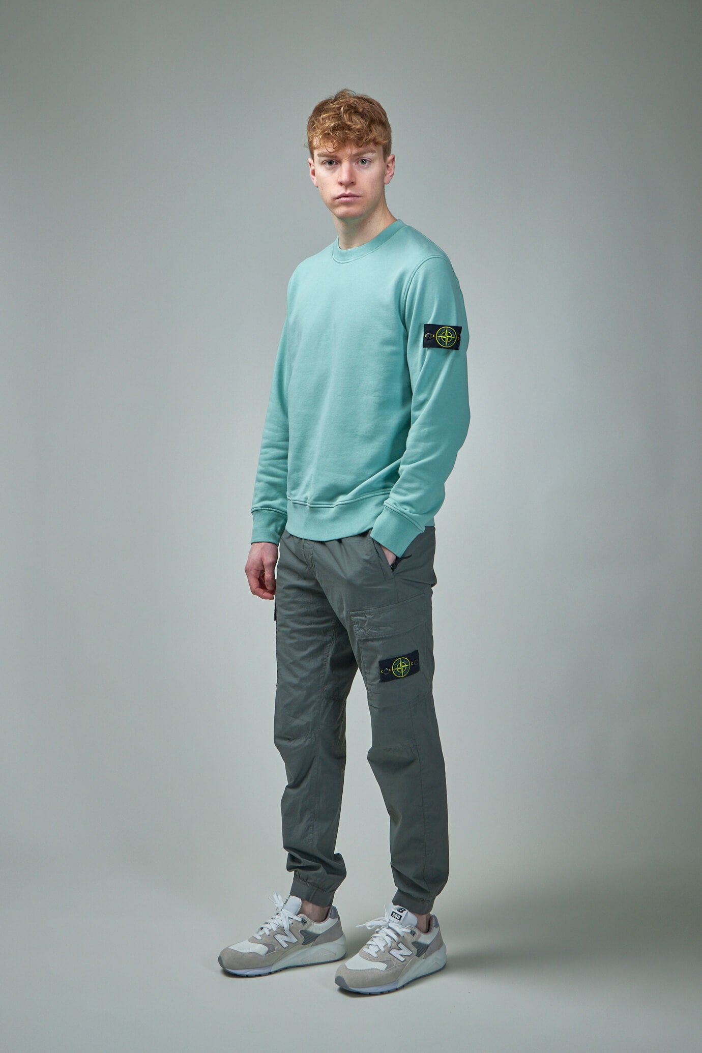 Stone island clearance jumper baby blue