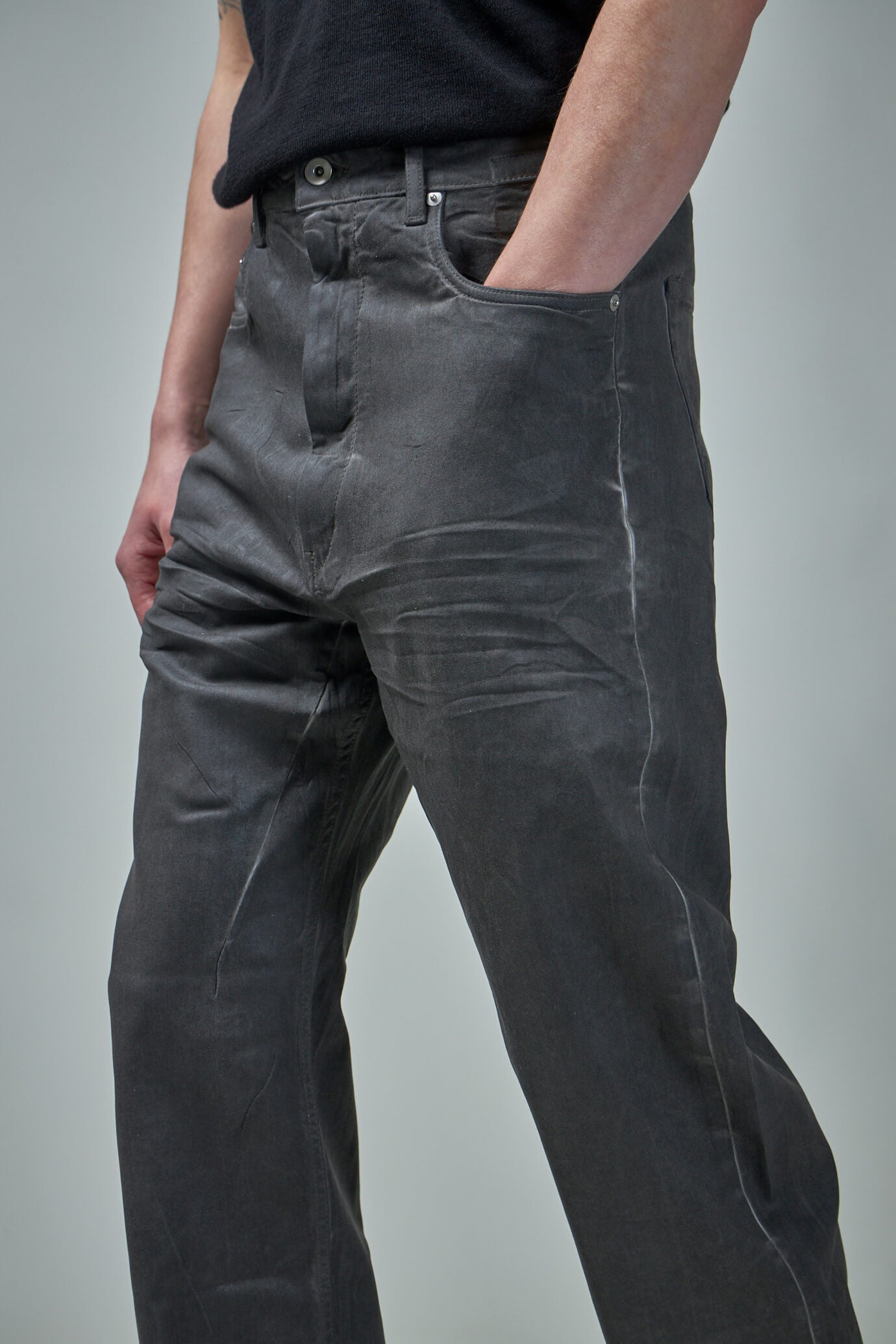 Pantaloni In Denim Geth Jeans