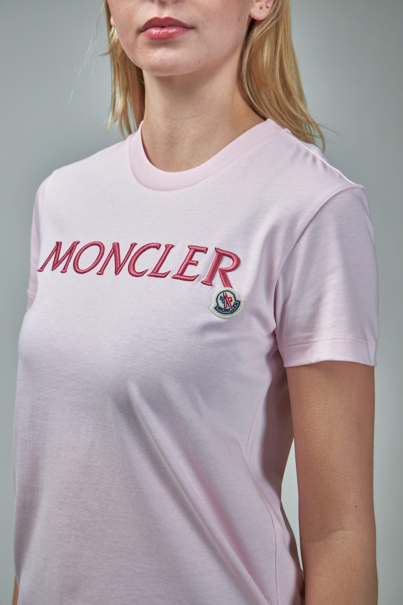 moncler t shirt pink