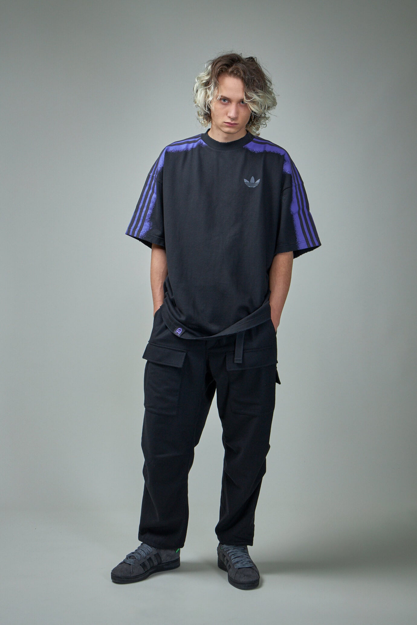 Adidas Originals Youth Of Paris T -shirt Carbon – LABELS