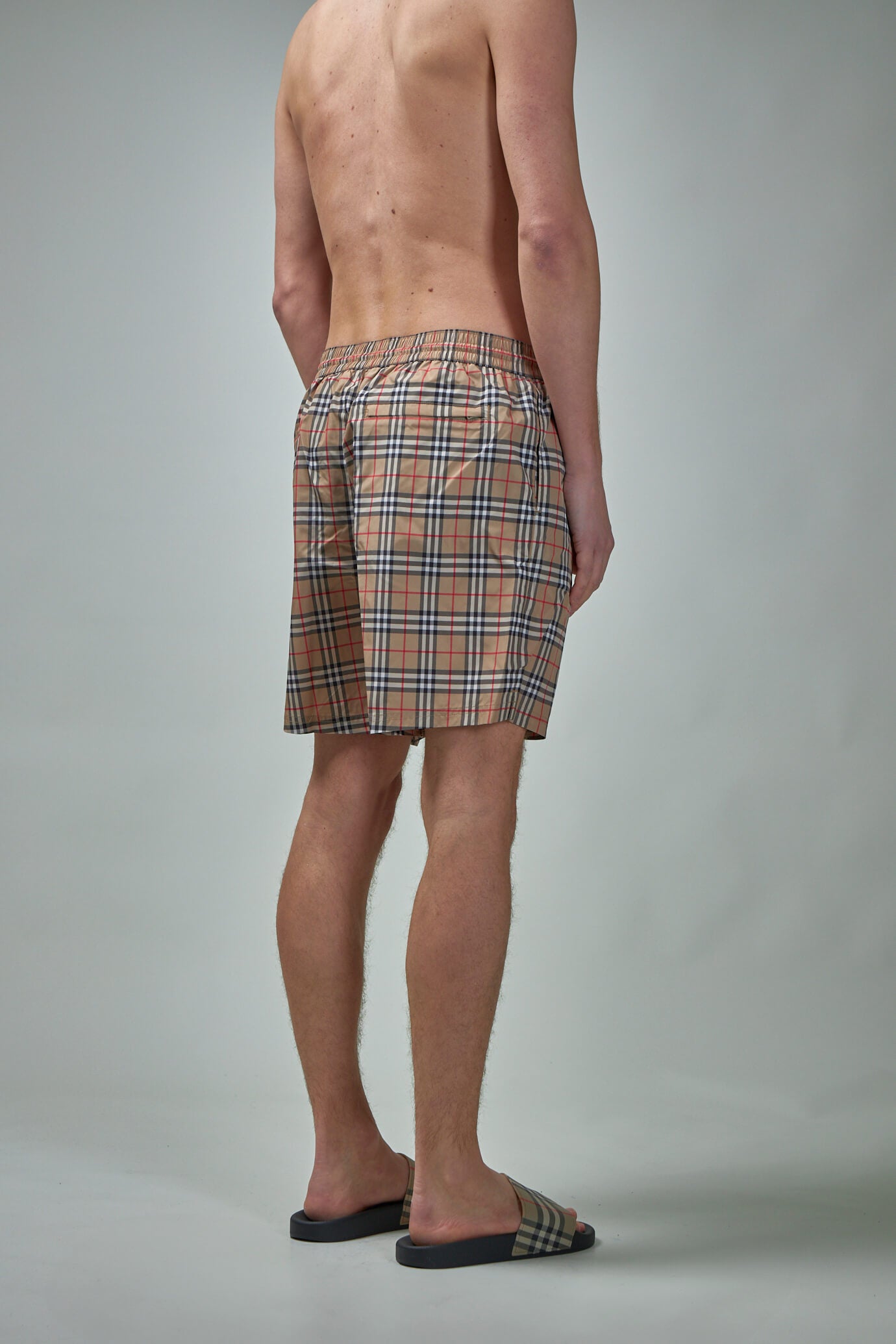 Burberry check swim clearance shorts