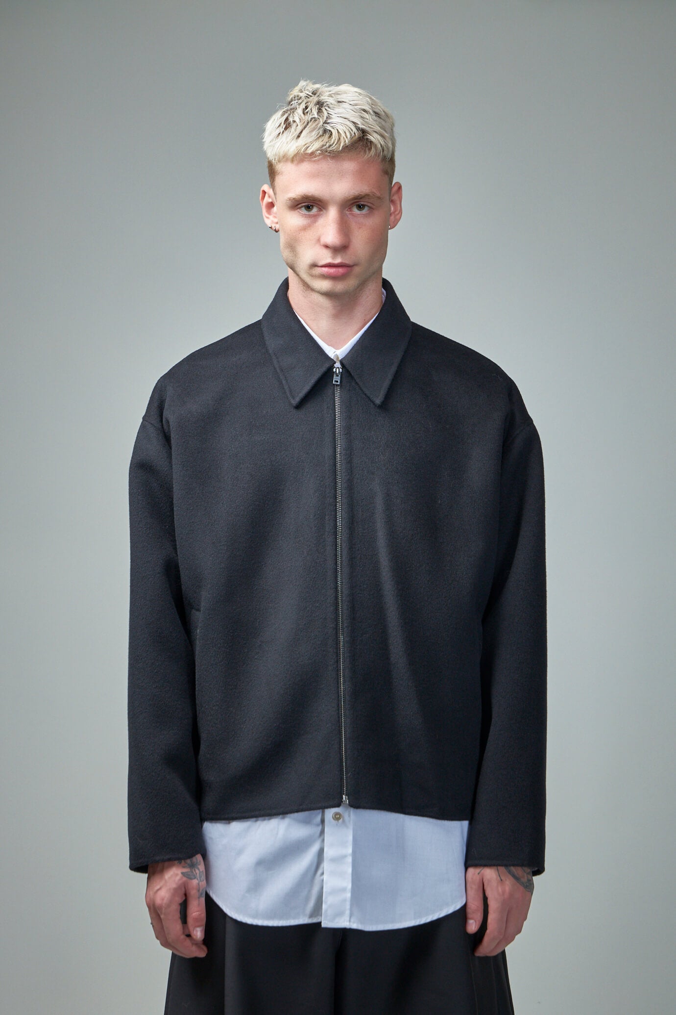 Acne Studios Wool Zipper Jacket - LABELS