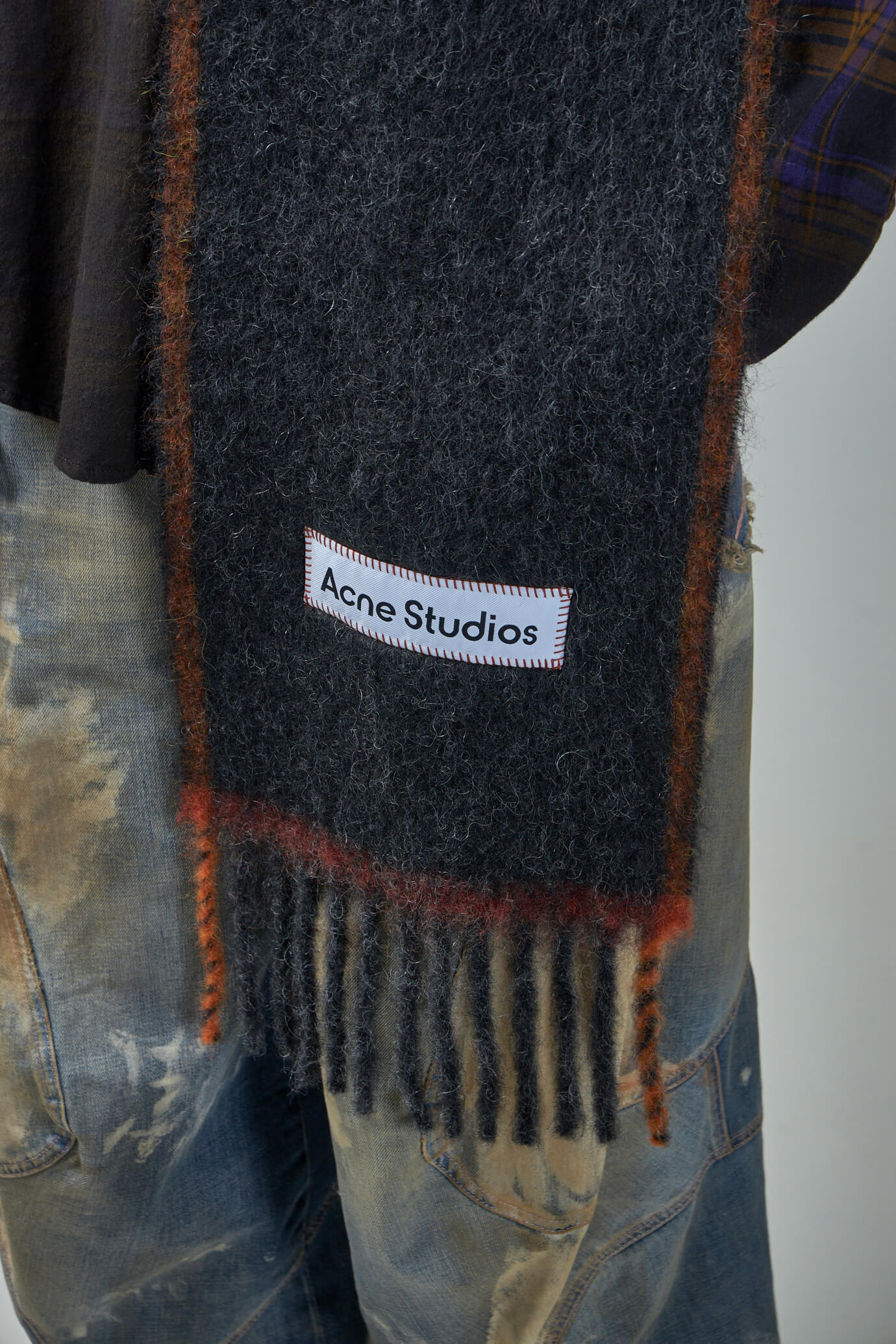 Wool Mohair Scarf