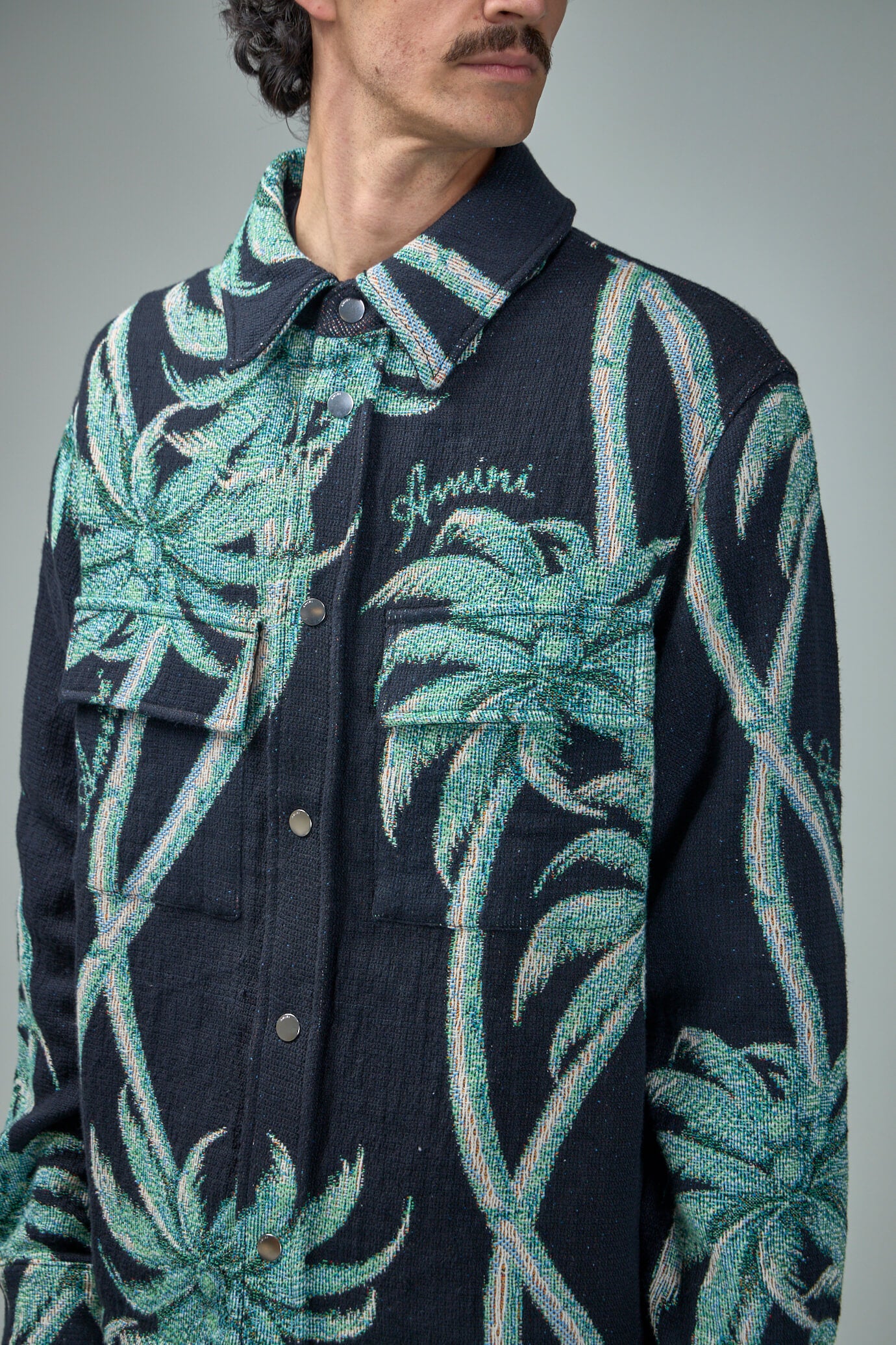 Palm Tapestry Overshirt