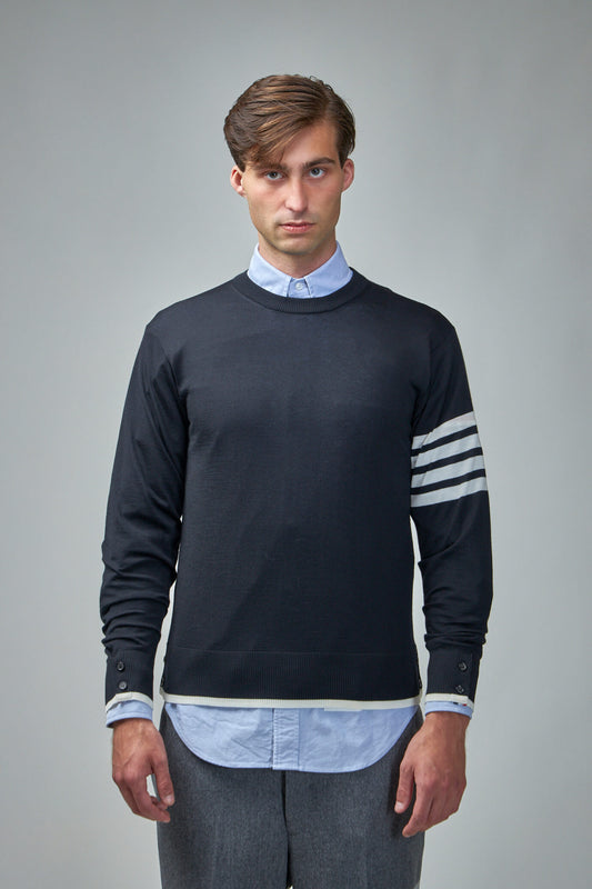 Jersey Stitched Relaxed Fit Crew Neck