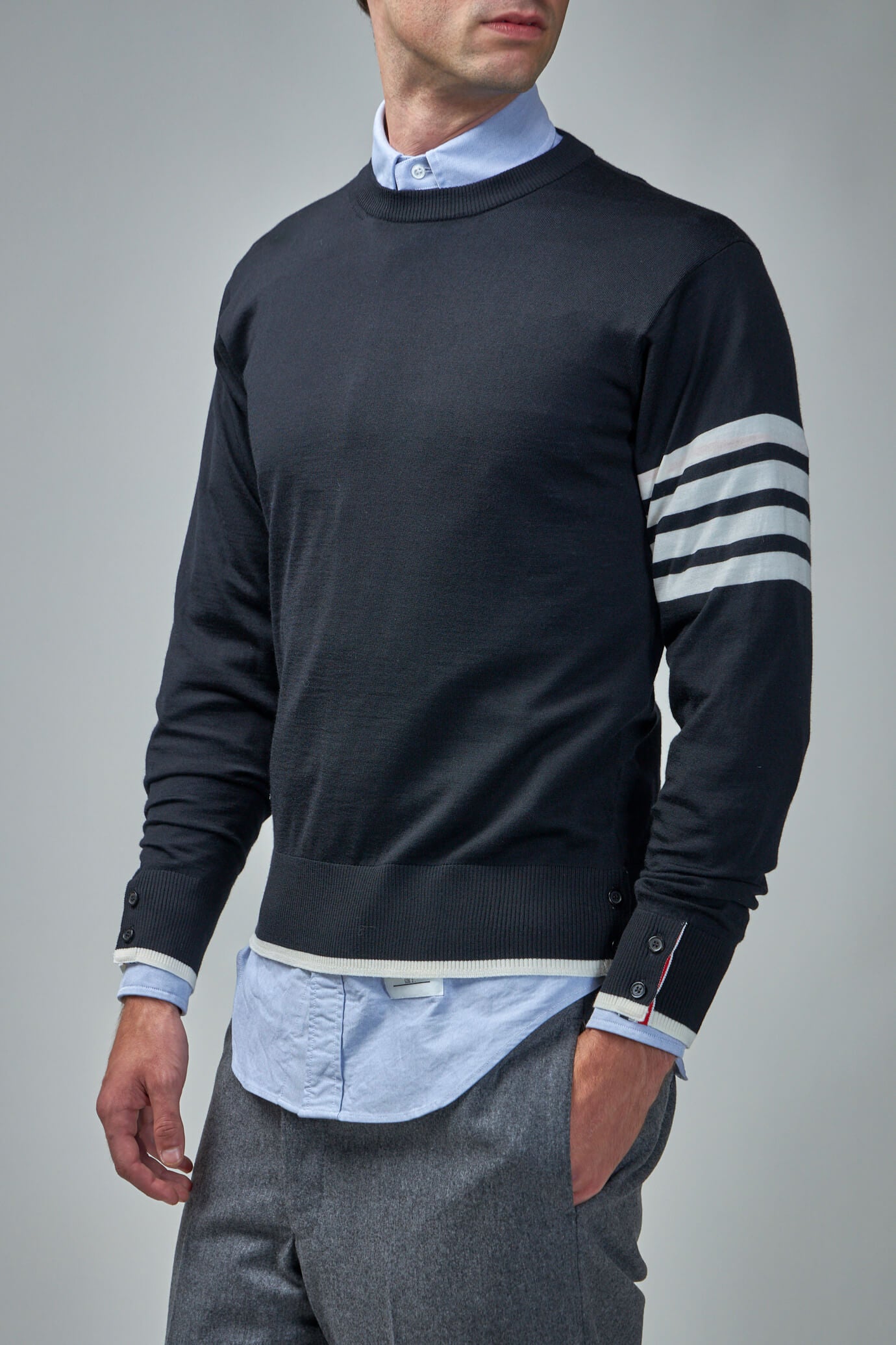 Jersey Stitched Relaxed Fit Crew Neck