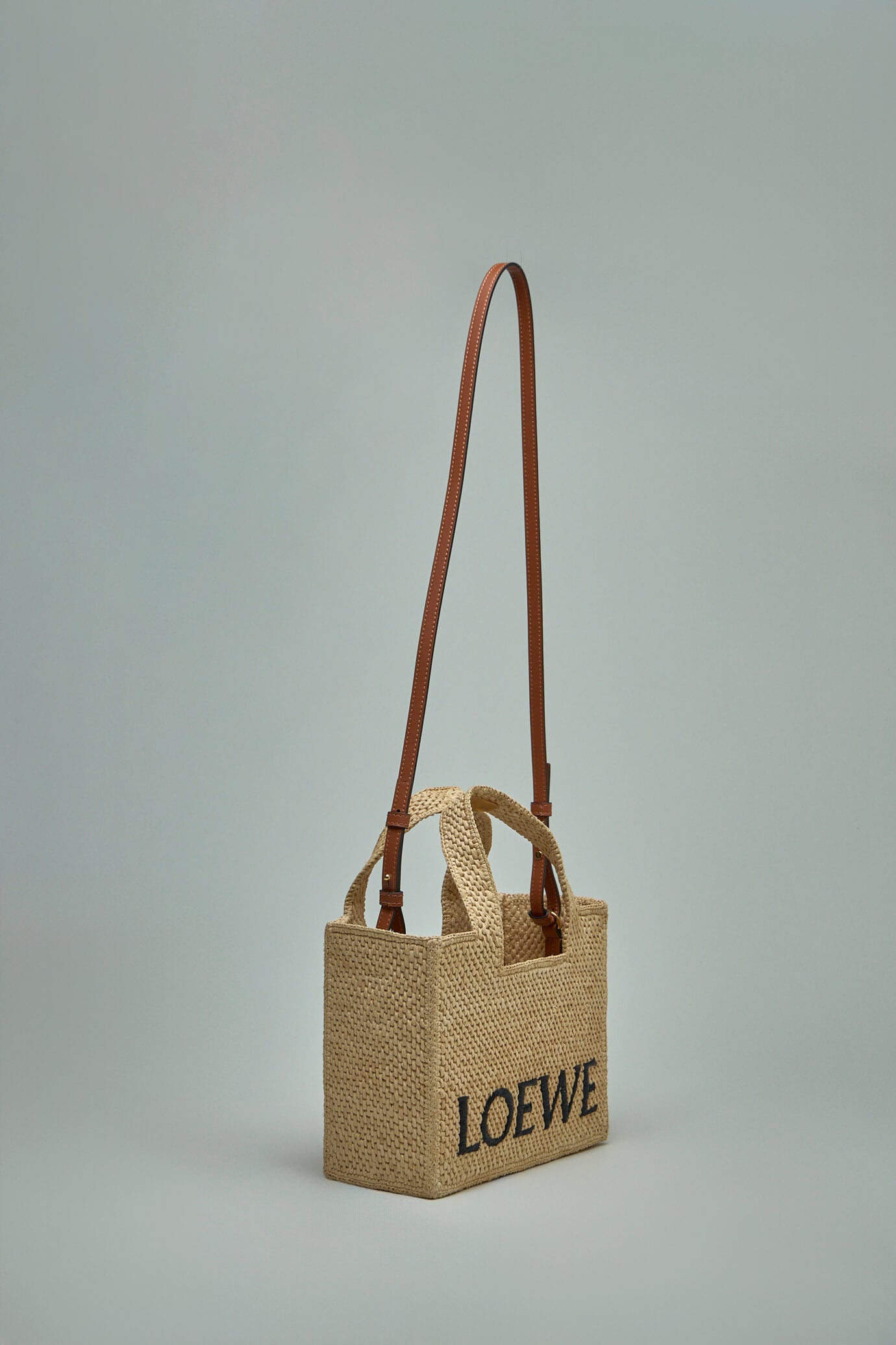 Small LOEWE Font Tote