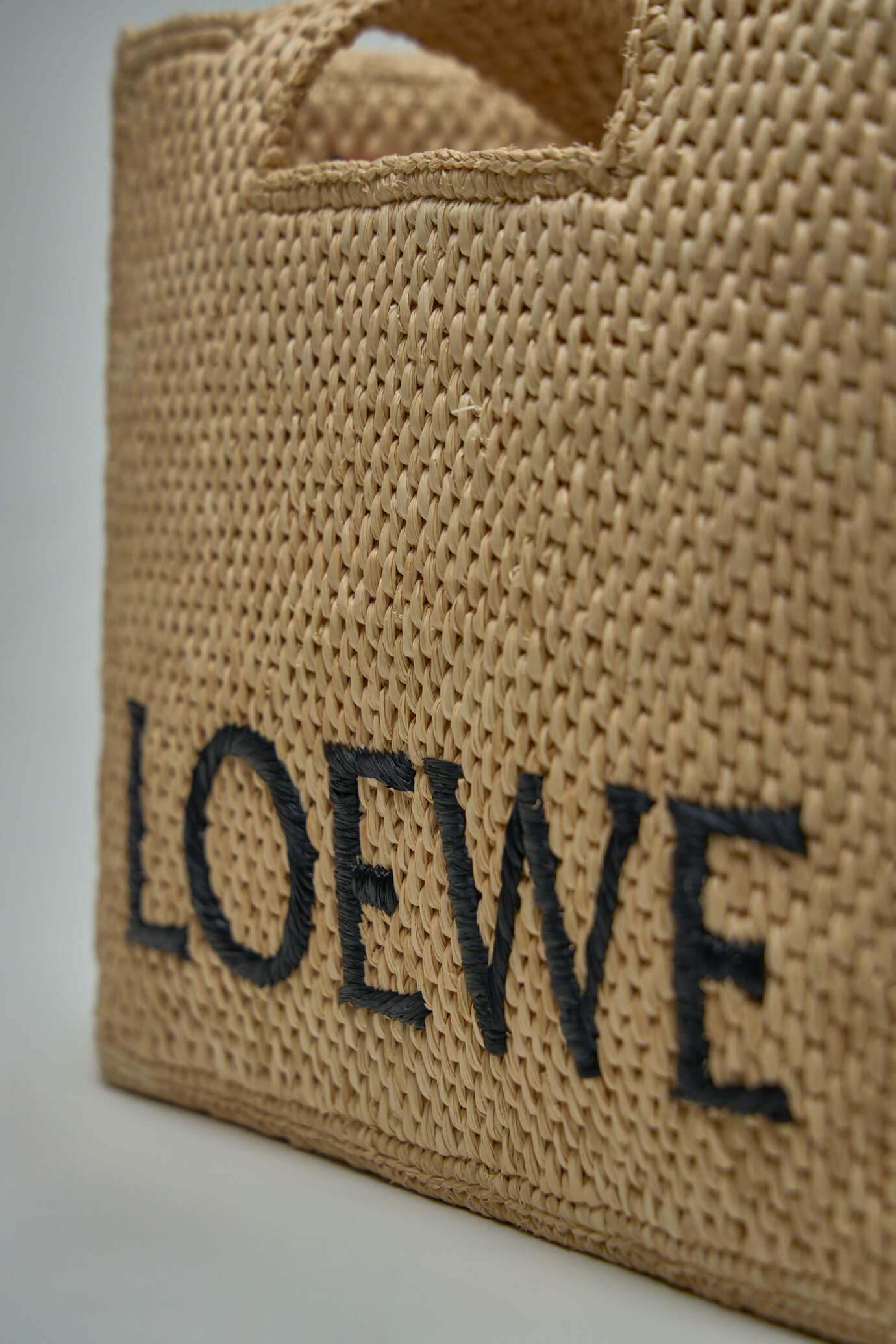 Small LOEWE Font Tote