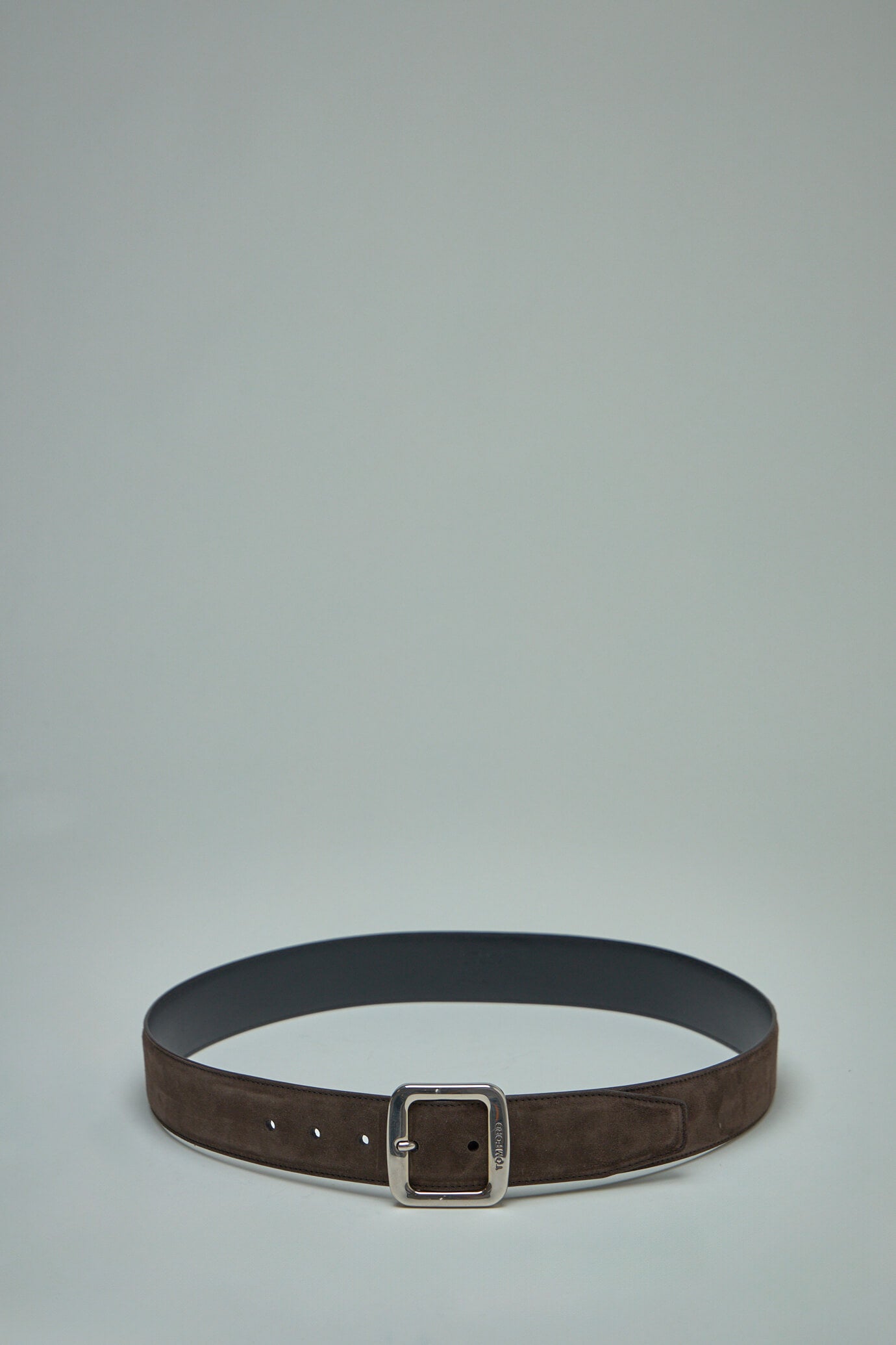 Suede Square Buckle Belt 40 mm