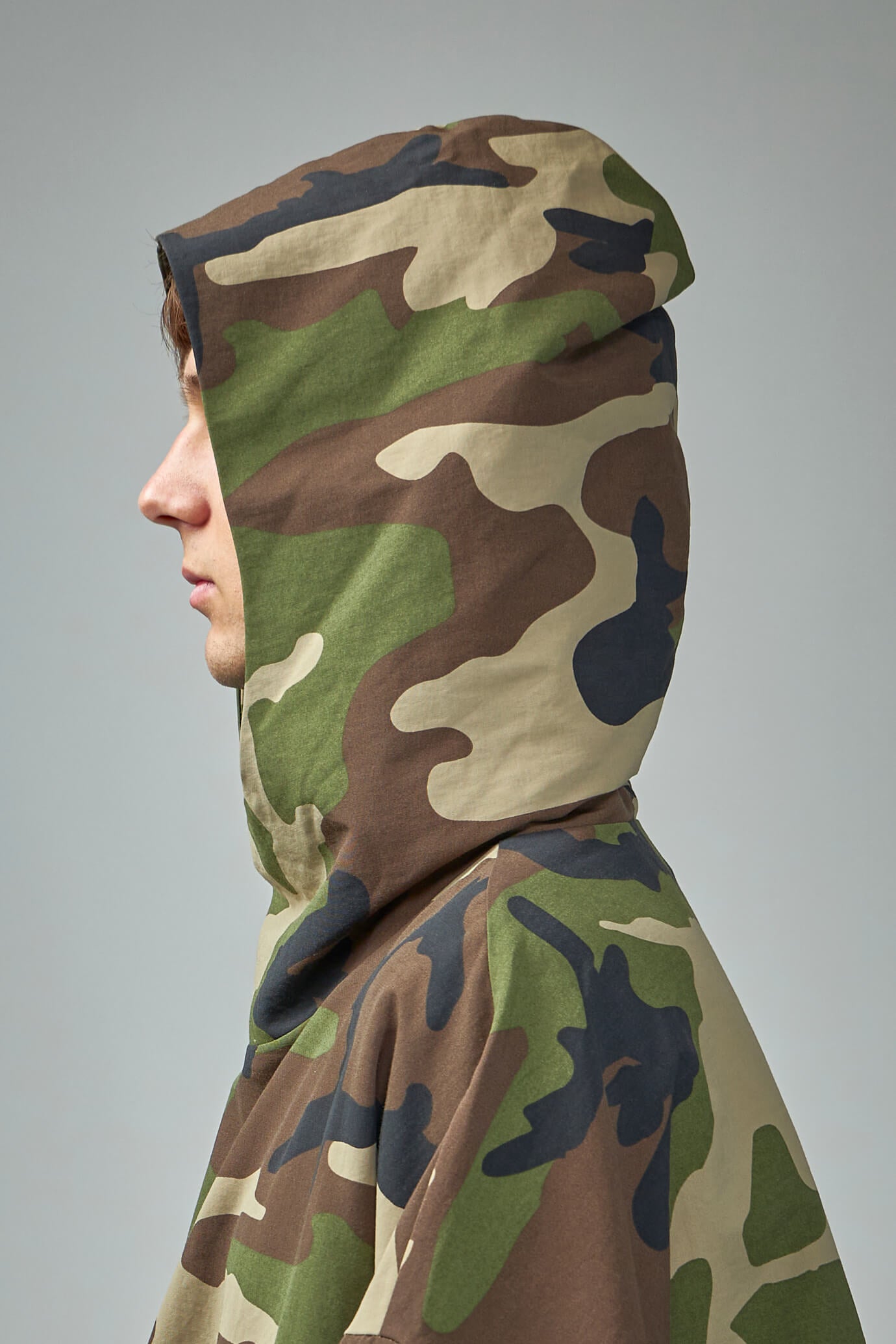 Military Nylon Hooded Anorak