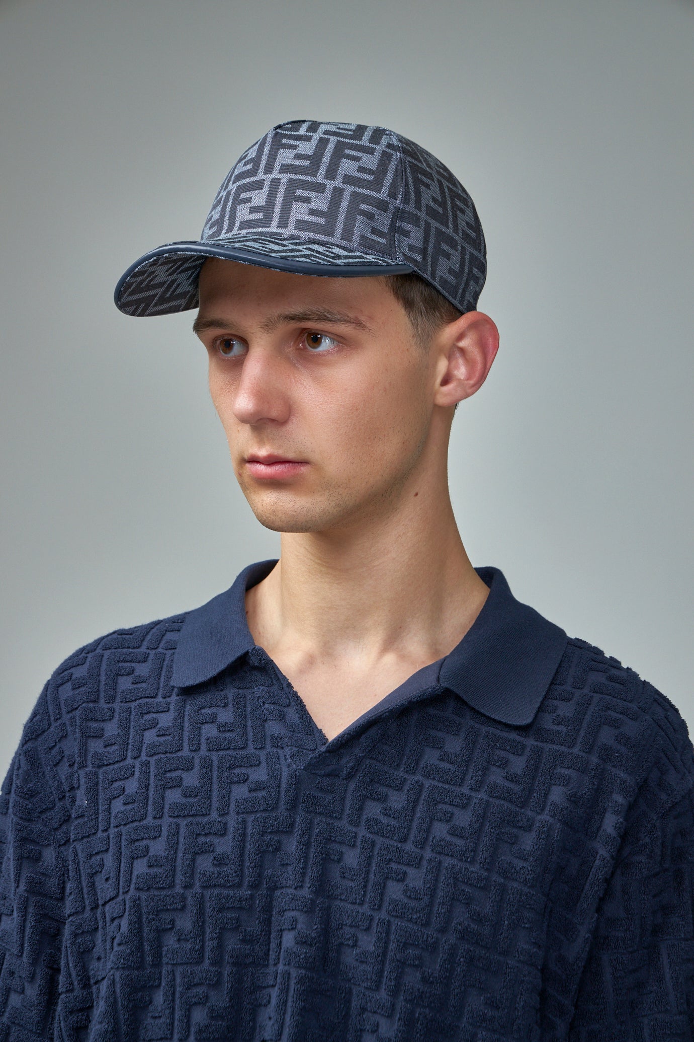 Fendi FF Jacquard Baseball Cap LABELS