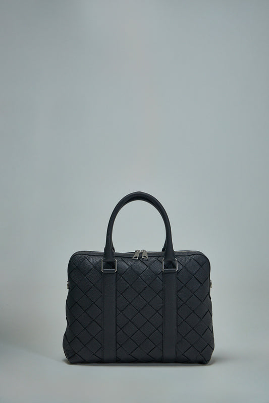 Slim Intrecciato Briefcase