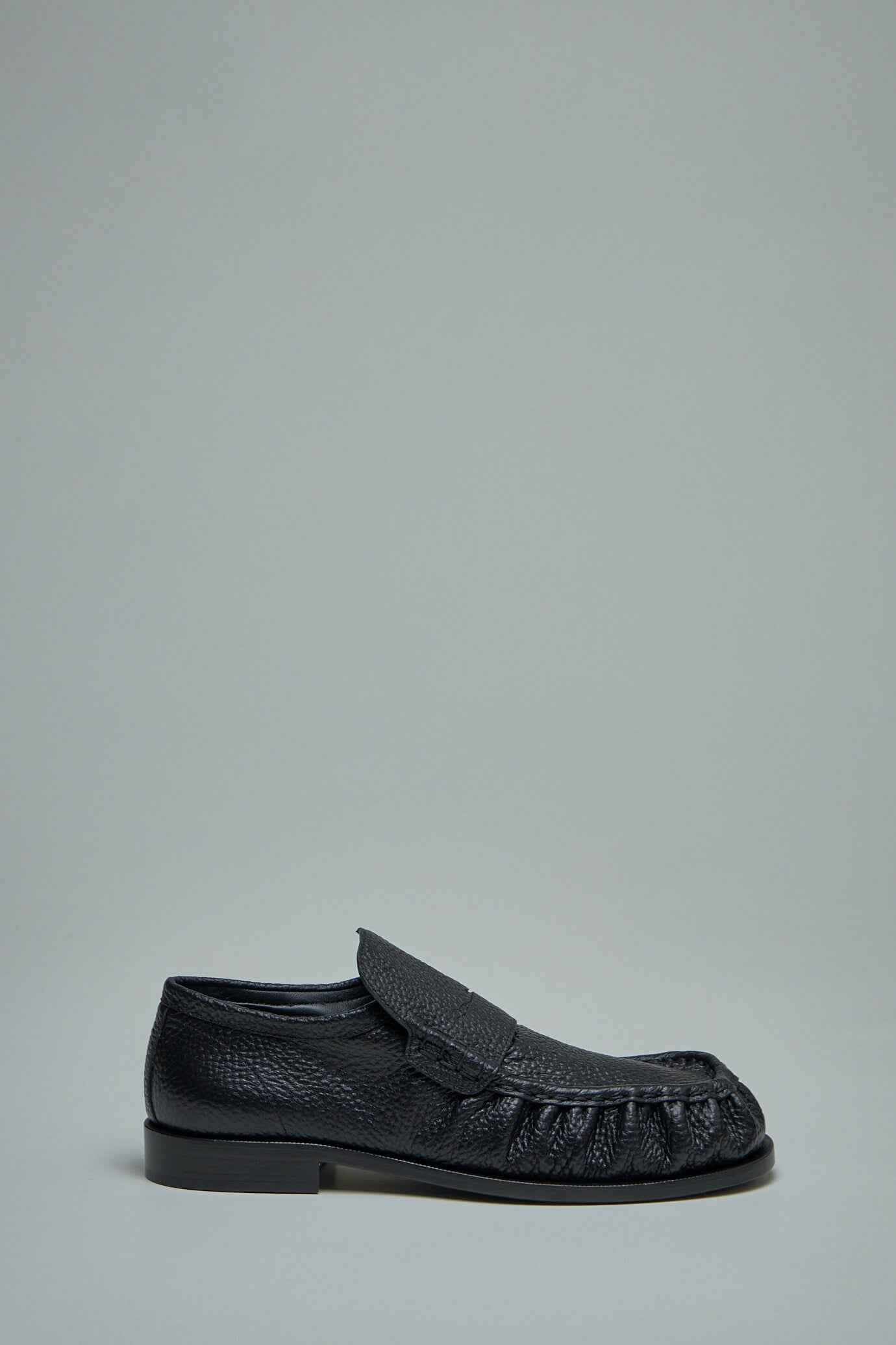 Pennyloafer aus vollnarbigem Leder