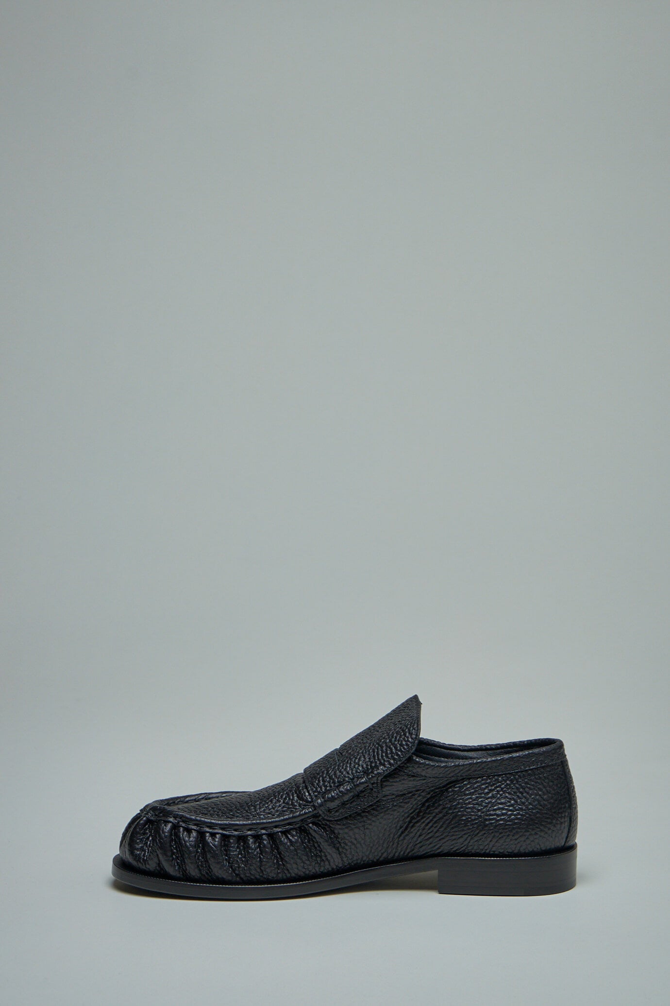 Pennyloafer aus vollnarbigem Leder