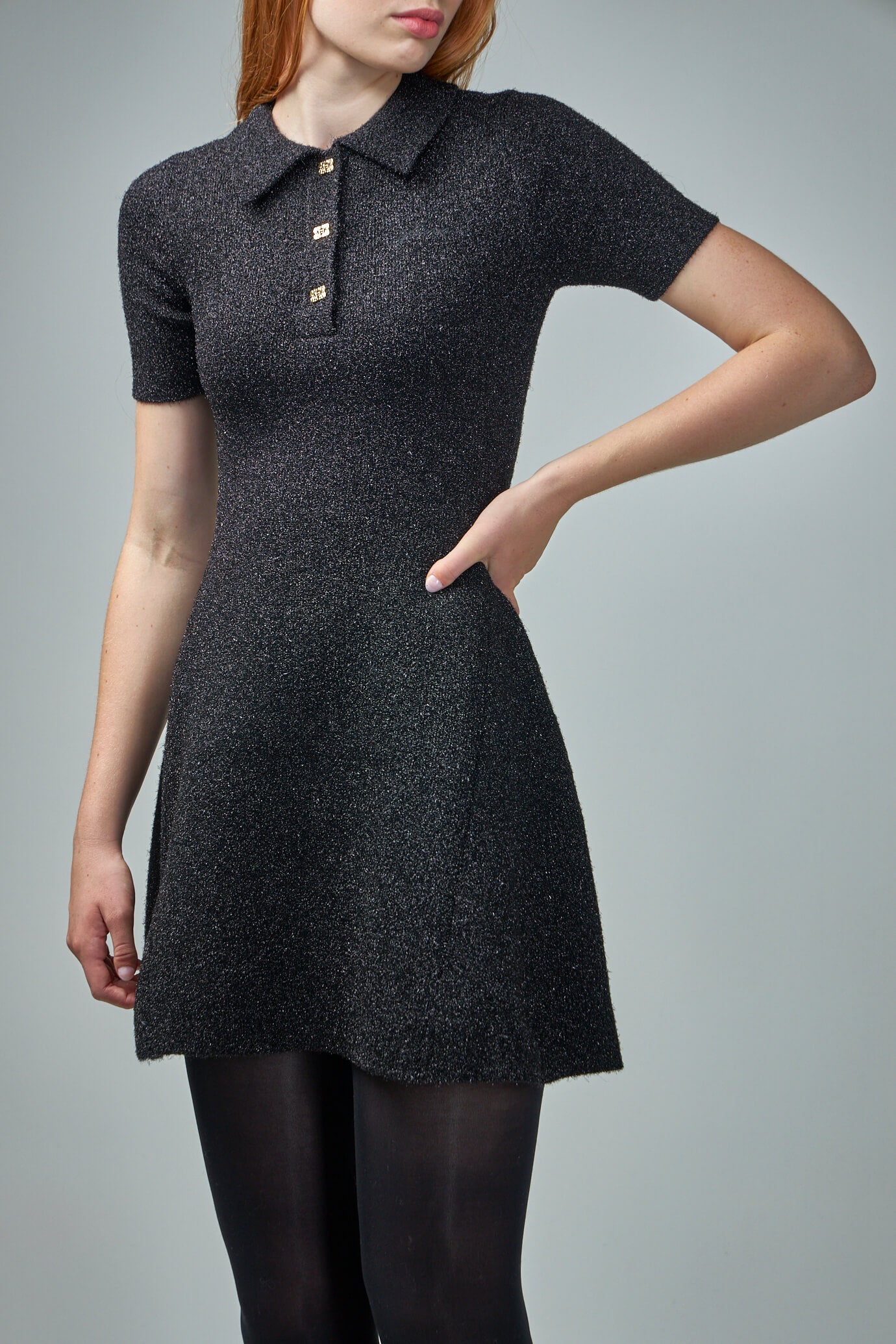 Sparkle Doubleface Mini Dress