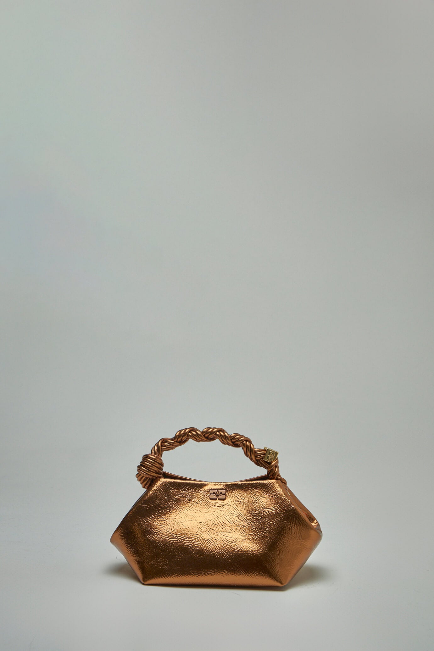 Ganni Bou Bag Small Metallic