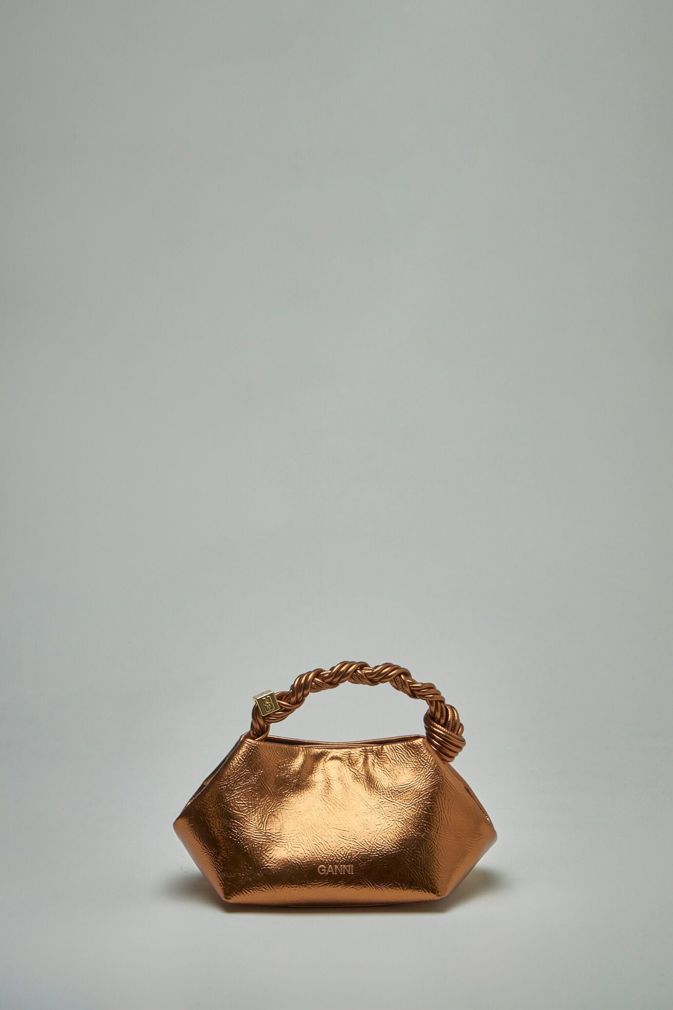 Ganni Bou Bag Small Metallic