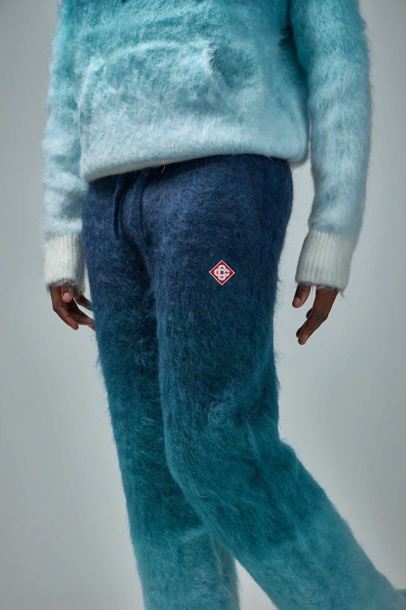 Gradient Mohair Trousers