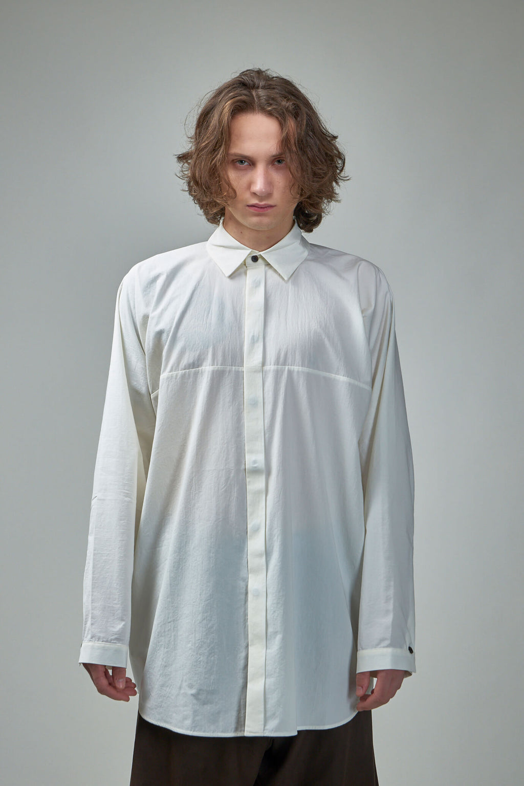 Shirt#101 Loose Fit Button-Up Dress Shirt Shirting