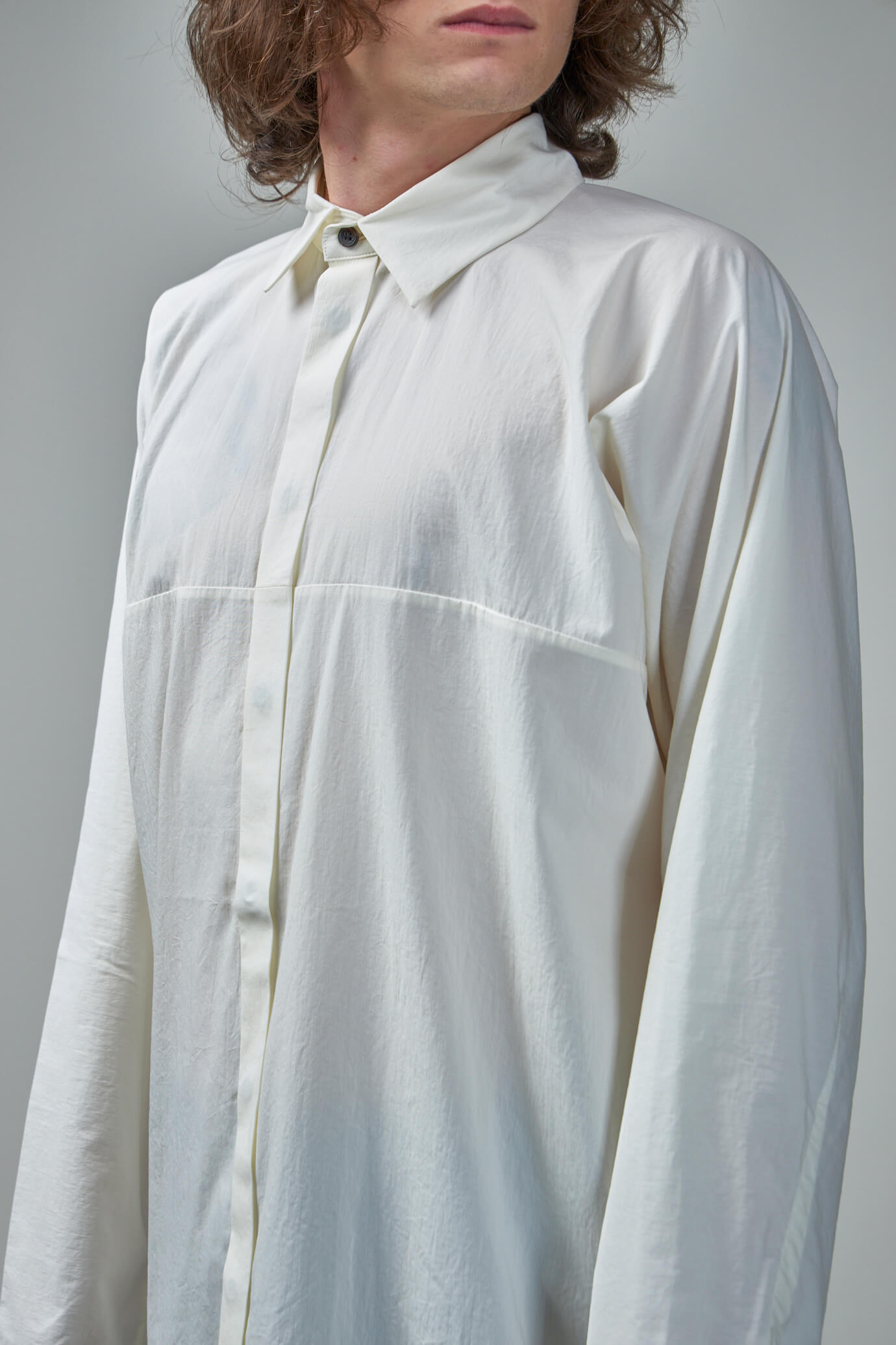 Shirt#101 Loose Fit Button-Up Dress Shirt Shirting