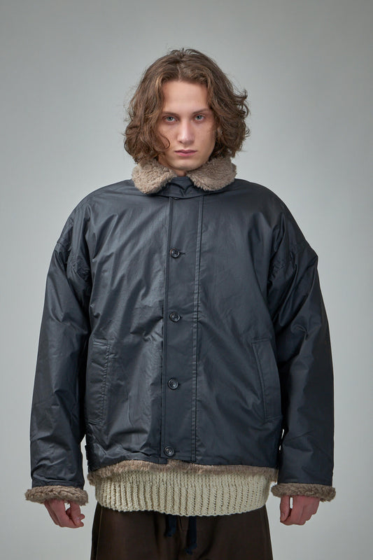 Jacket#57 Reversible Teddy/Water Resistant Jacket Teddy