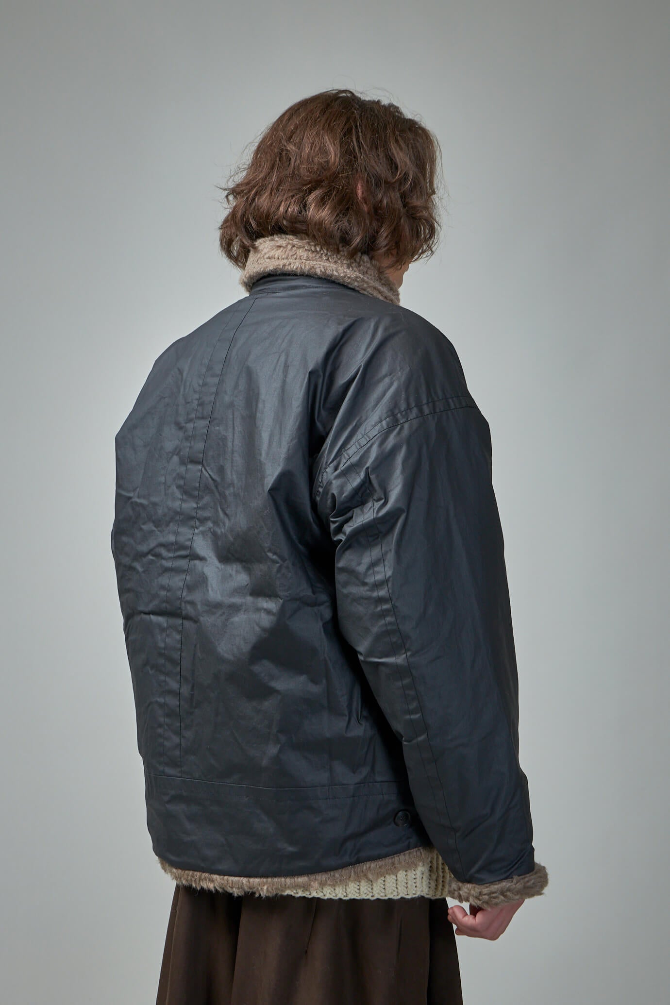 Jacket#57 Reversible Teddy/Water Resistant Jacket Teddy