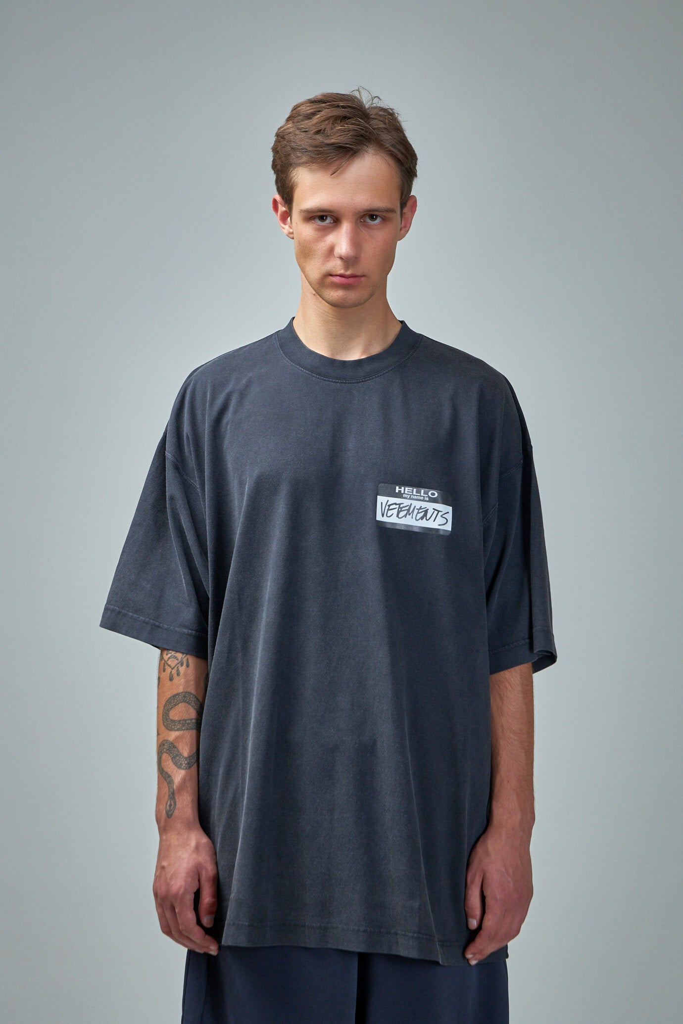 Hello My Name Is Vetements T-Shirt