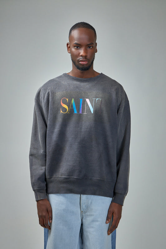 Crew Sweater Rainbow Saint