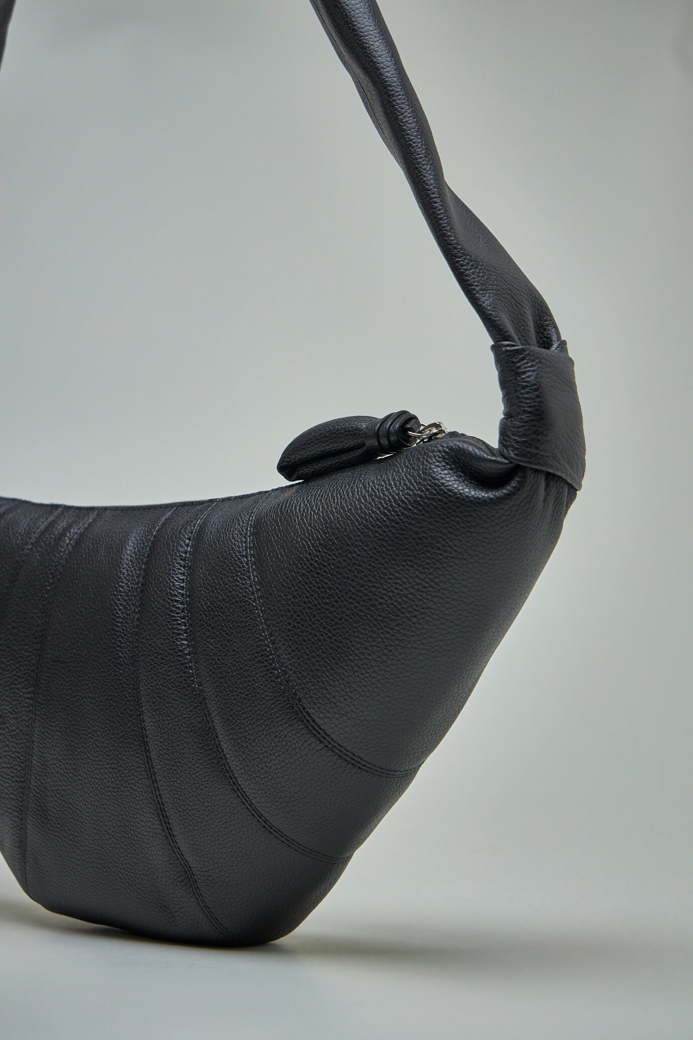 Medium Croissant Bag Soft Grained Leather