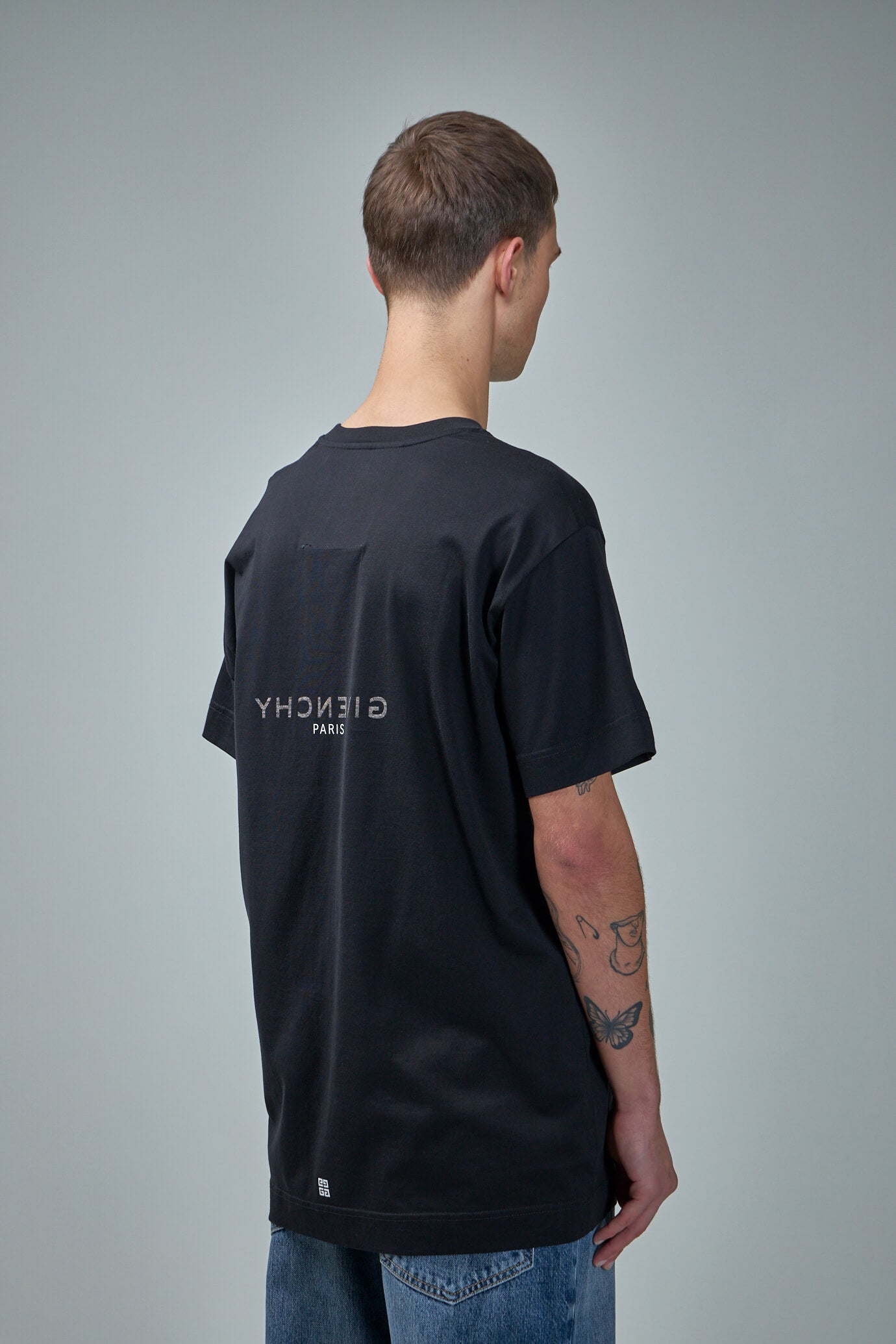 Reverse Oversized T-shirt in Cotton