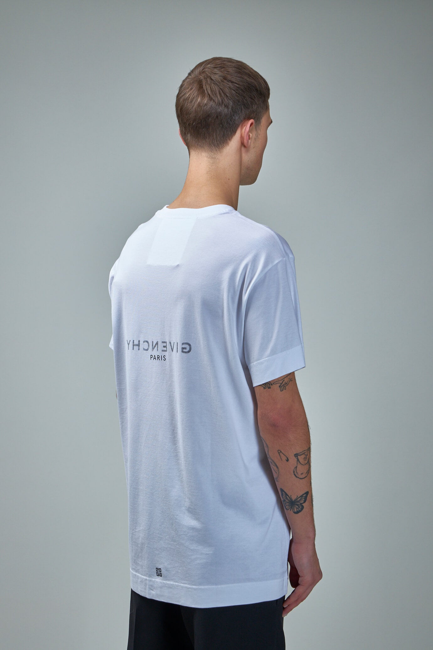 Reverse Oversized T-shirt in Cotton