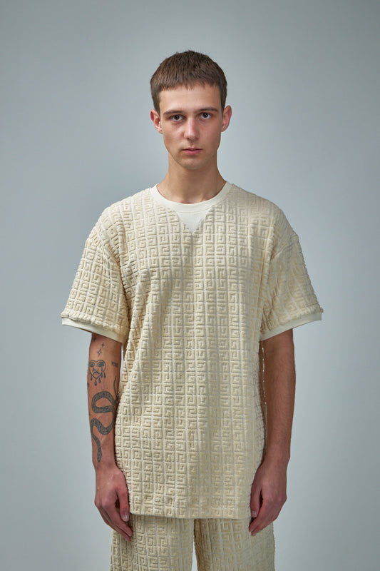 T-shirt in 4G Cotton Towelling