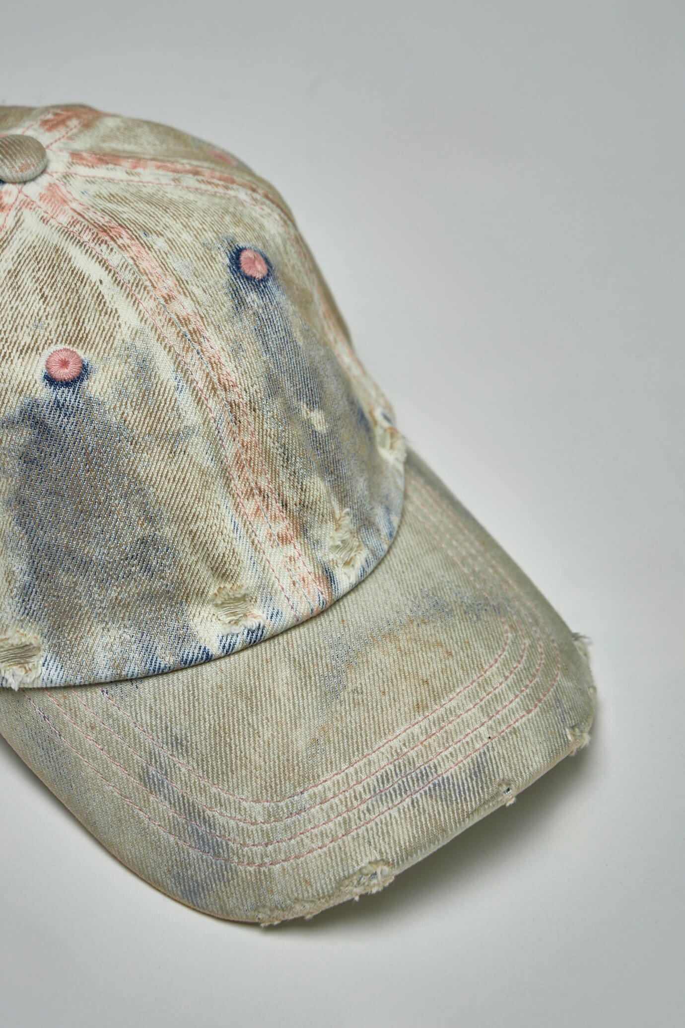 Cap Coated Denim