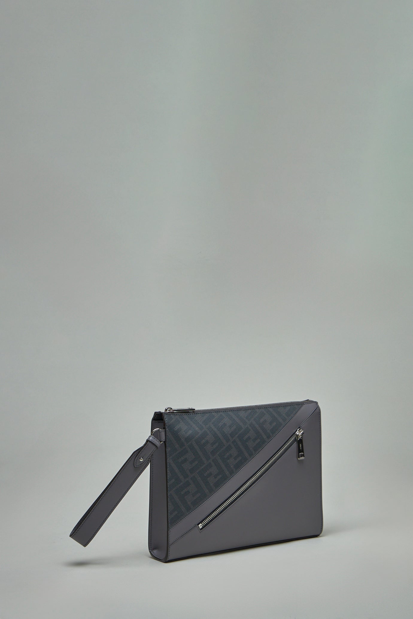 Fendi Diagonal Flat Pouch