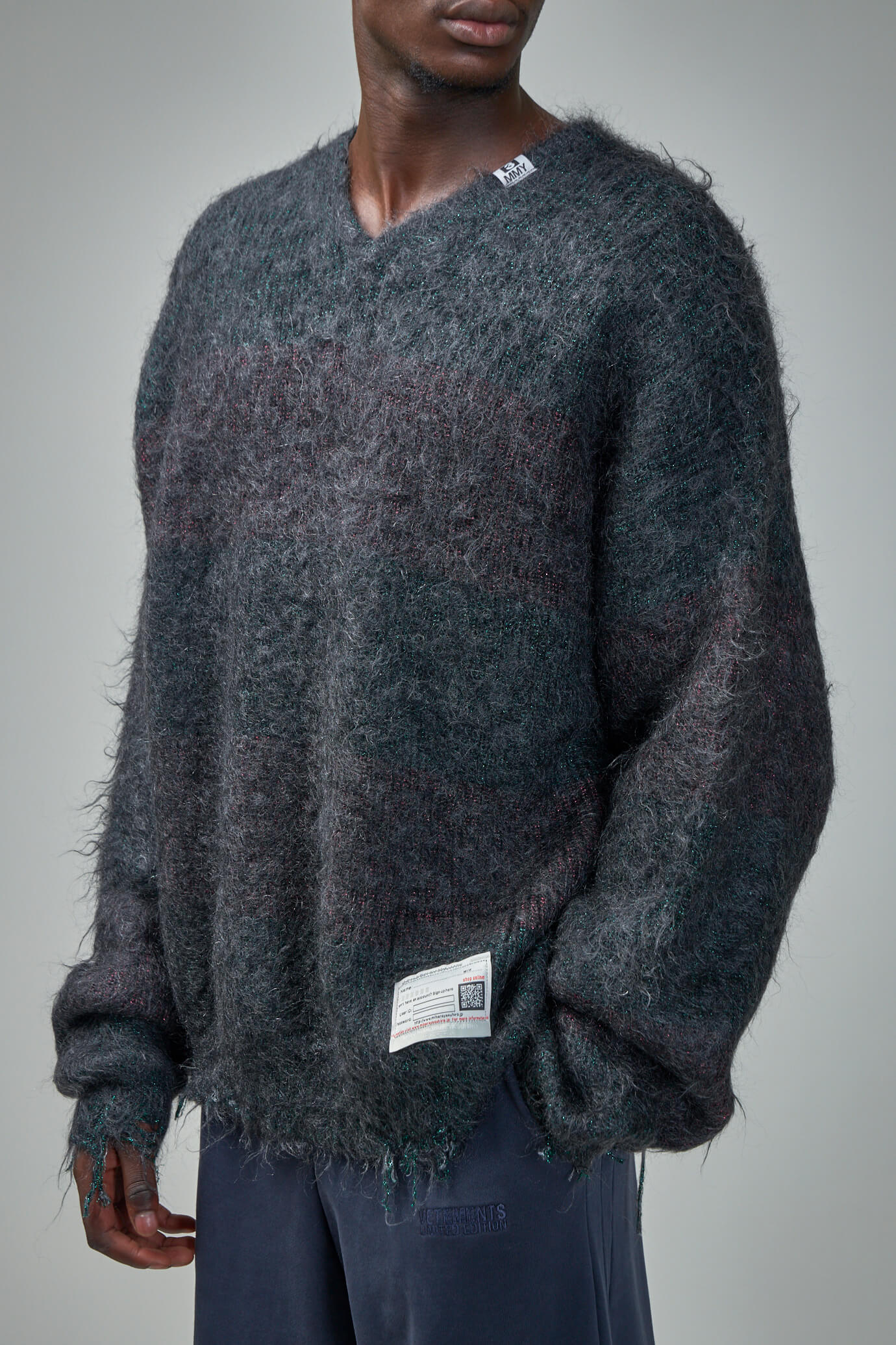 Mohair Knit Pullover