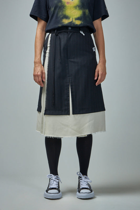 Wool Pasted Skirt