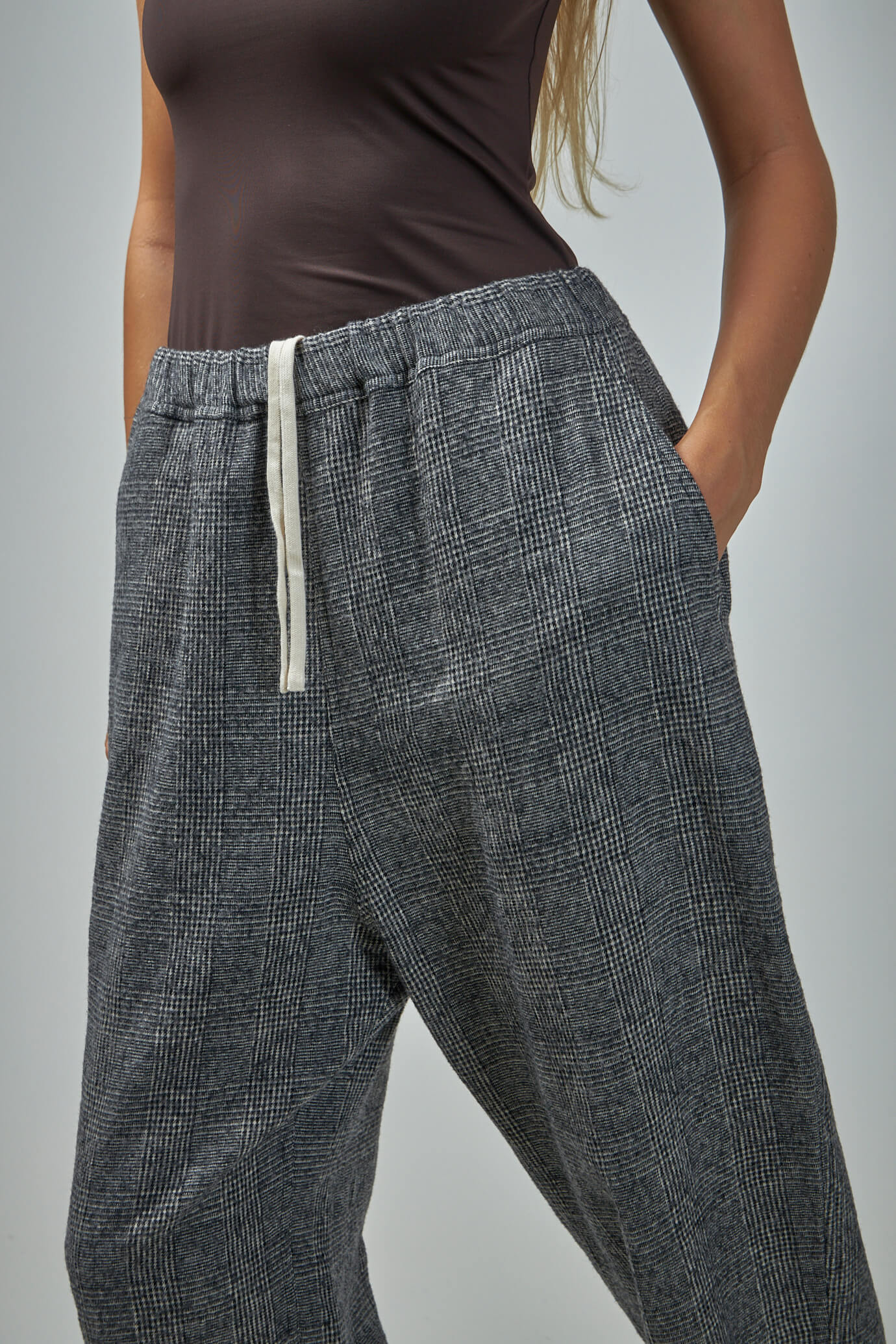 Loose Fit Pants W. Drawstring