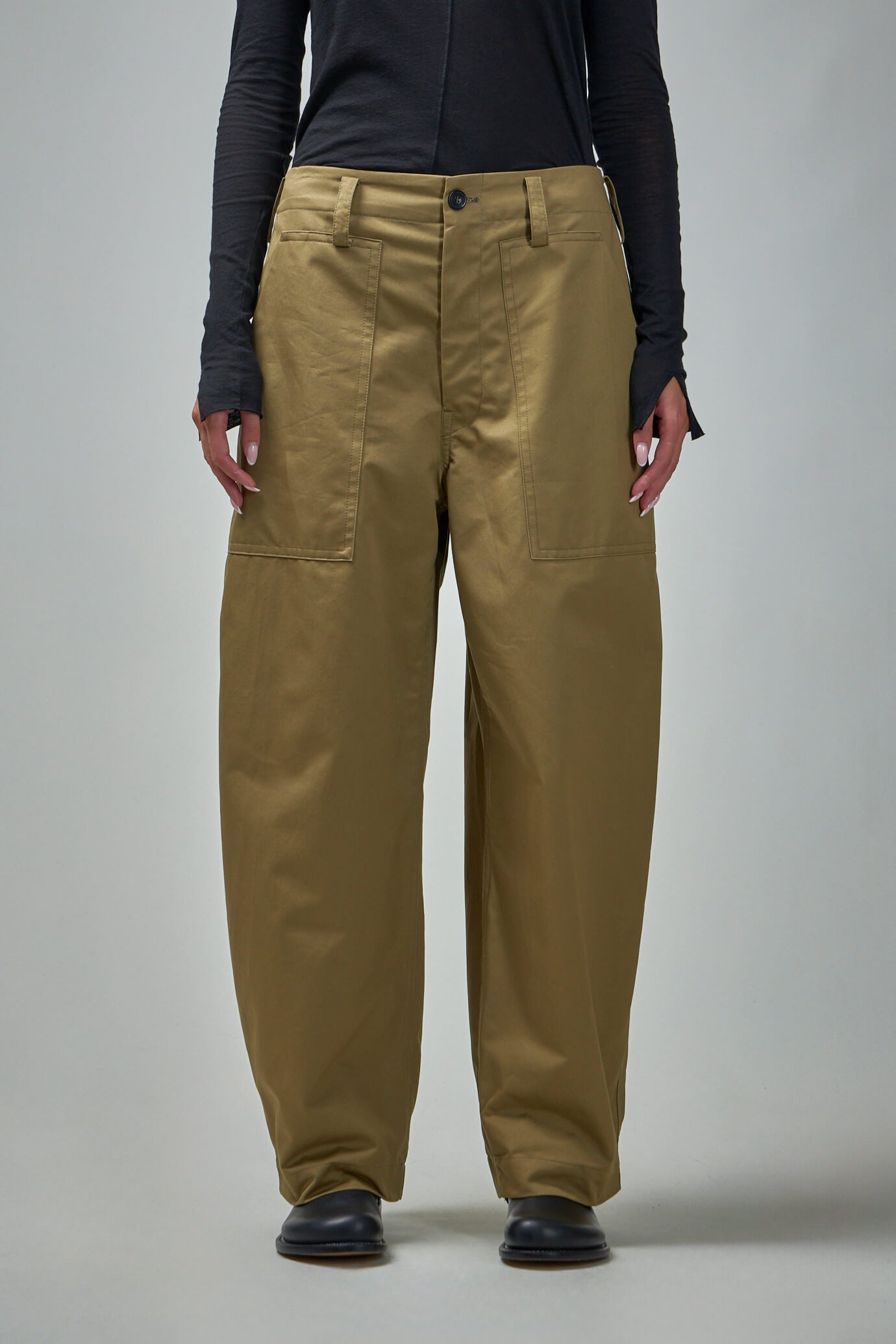 Pants with Patched Pockets