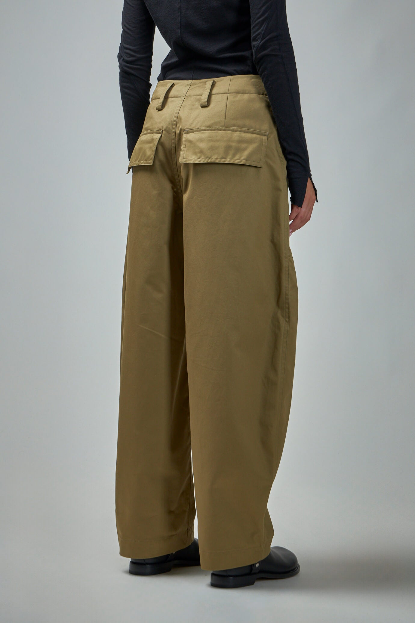 Pants with Patched Pockets