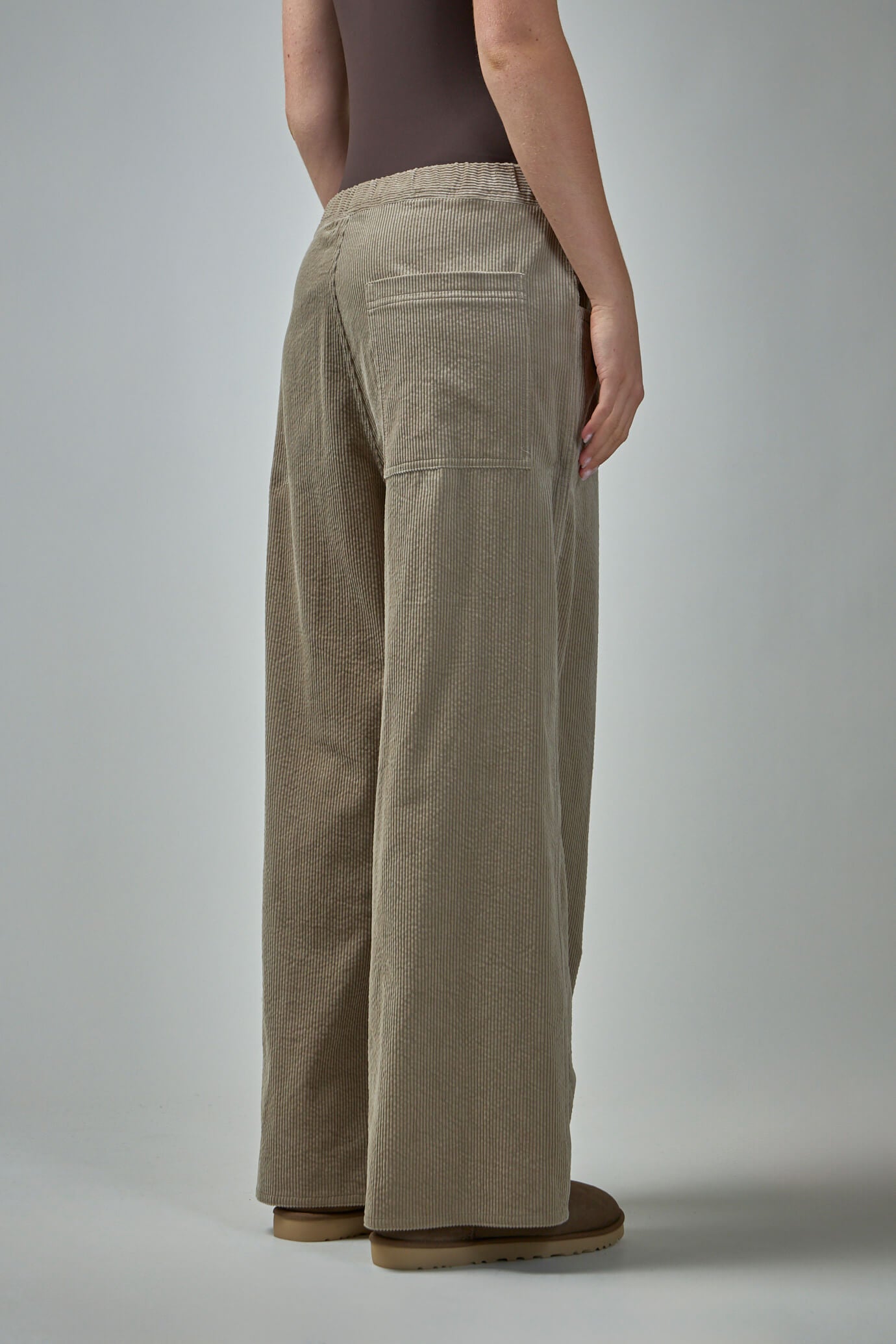 Casual Wide Pants With Drawstring Waist