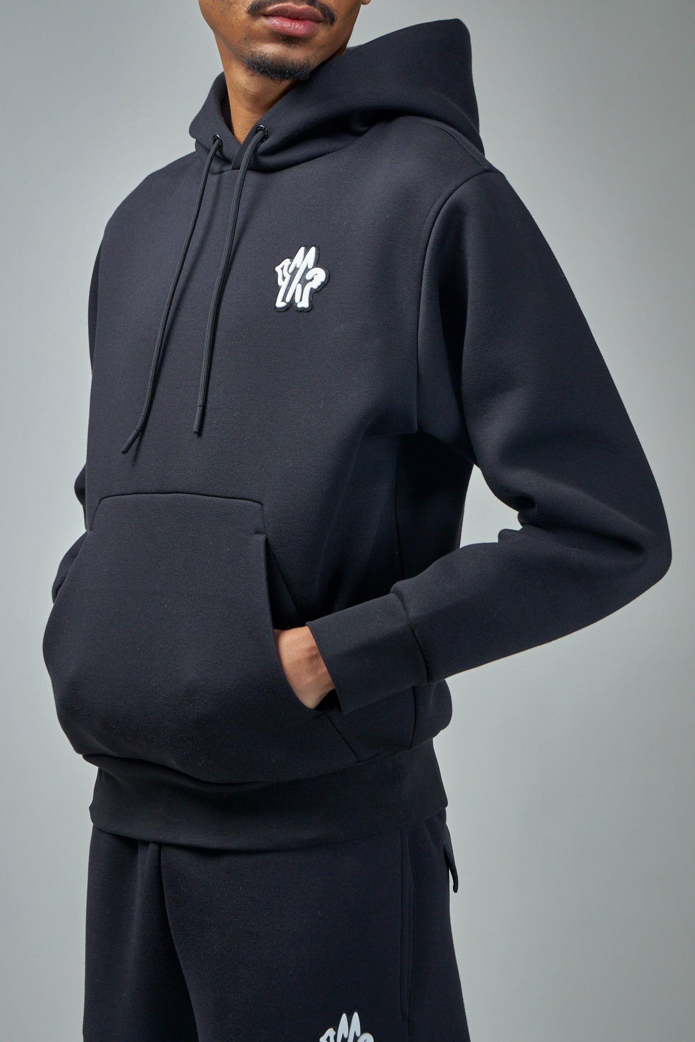 Logo Neoprene Hoodie