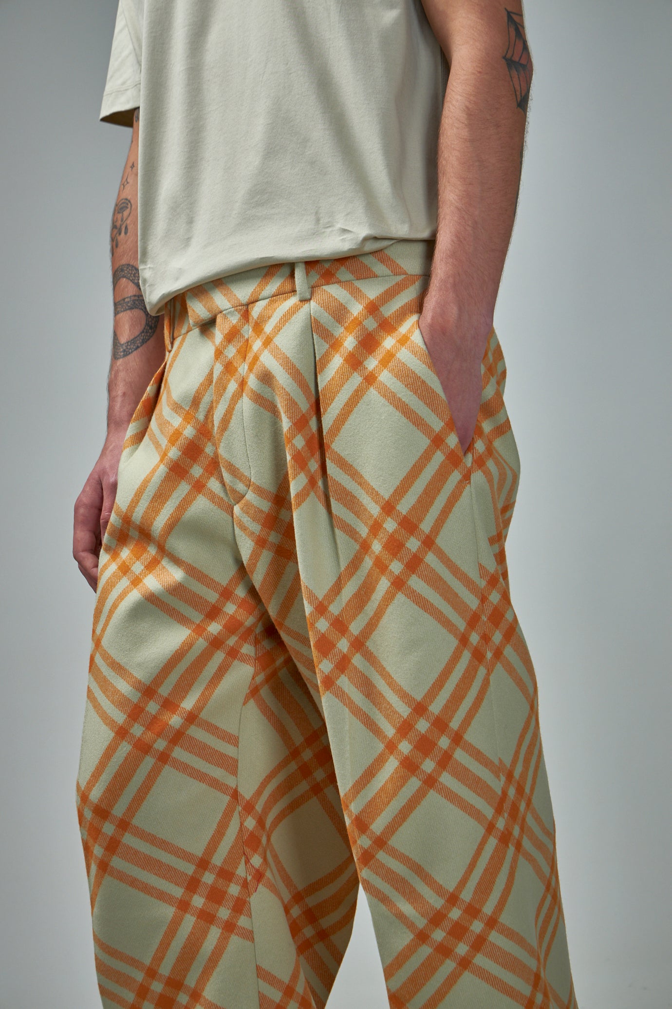 Burberry vintage orders check pants