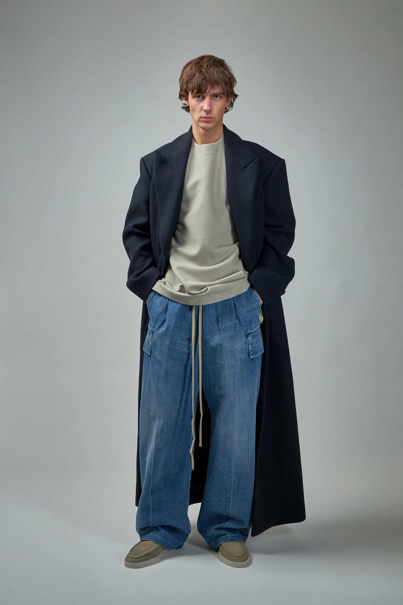 Denim Cargo Pant