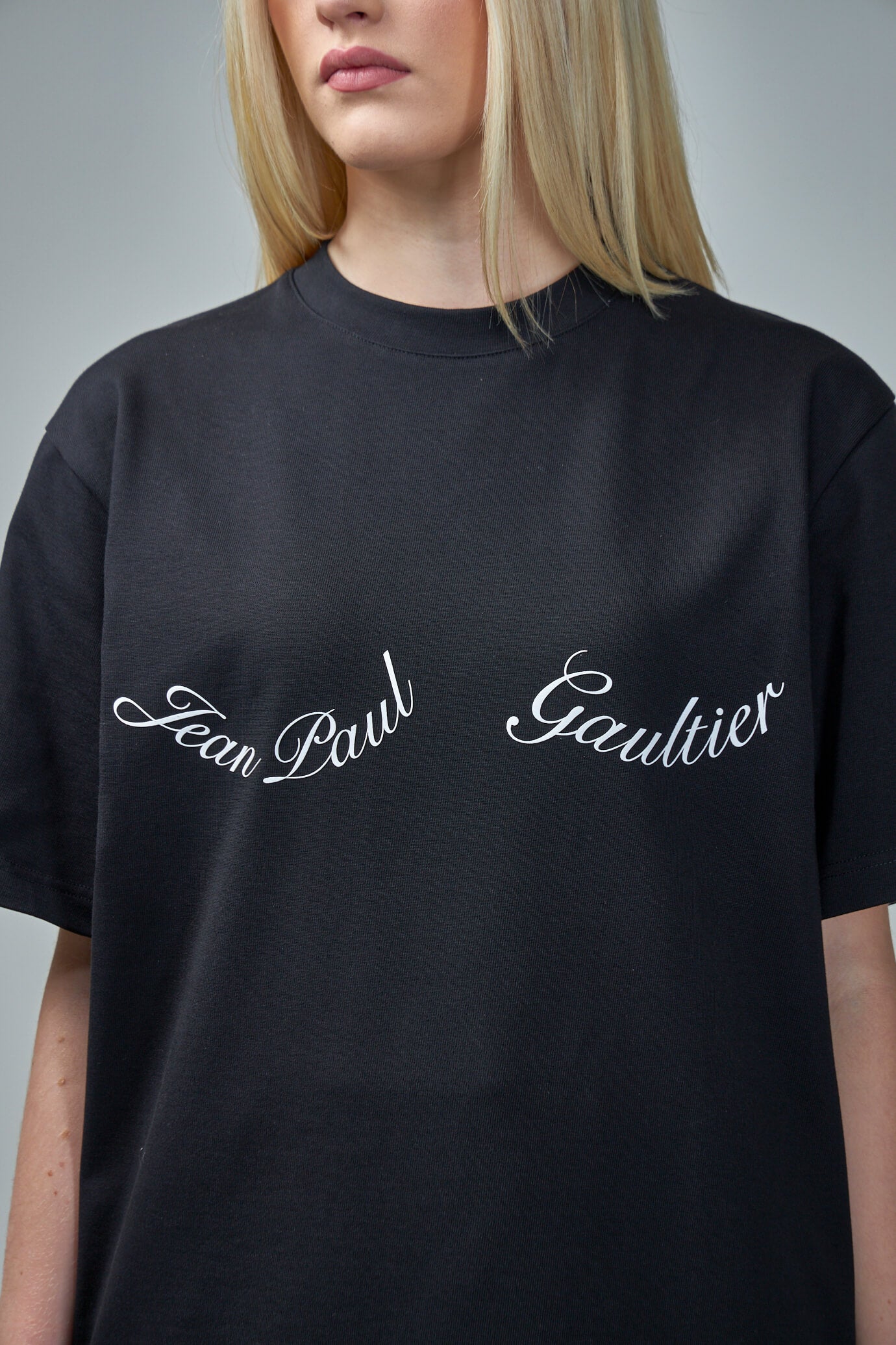 Crewneck Cotton Oversize Tee "Jean Paul Gaultier"