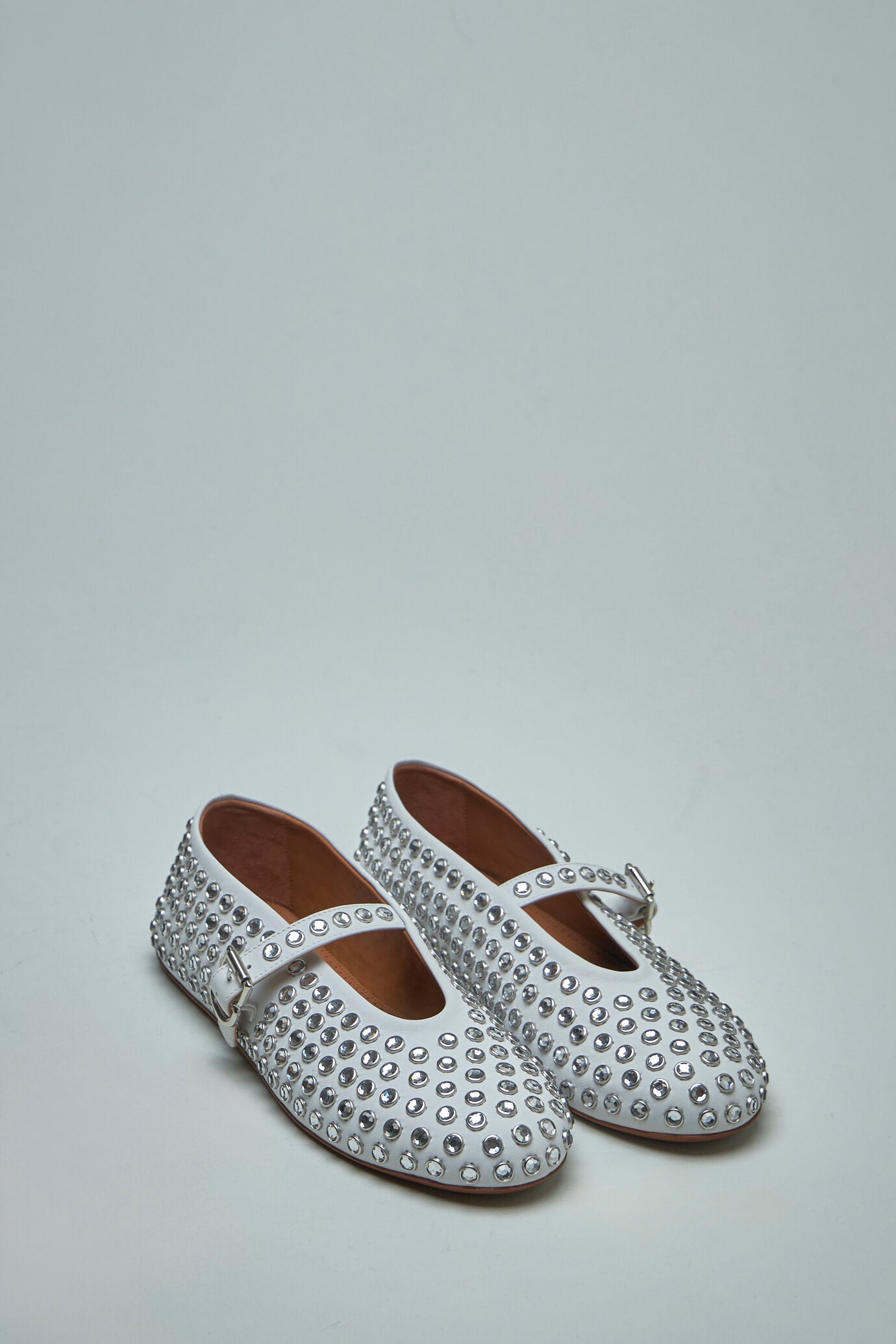 Ballet Flats with Strass