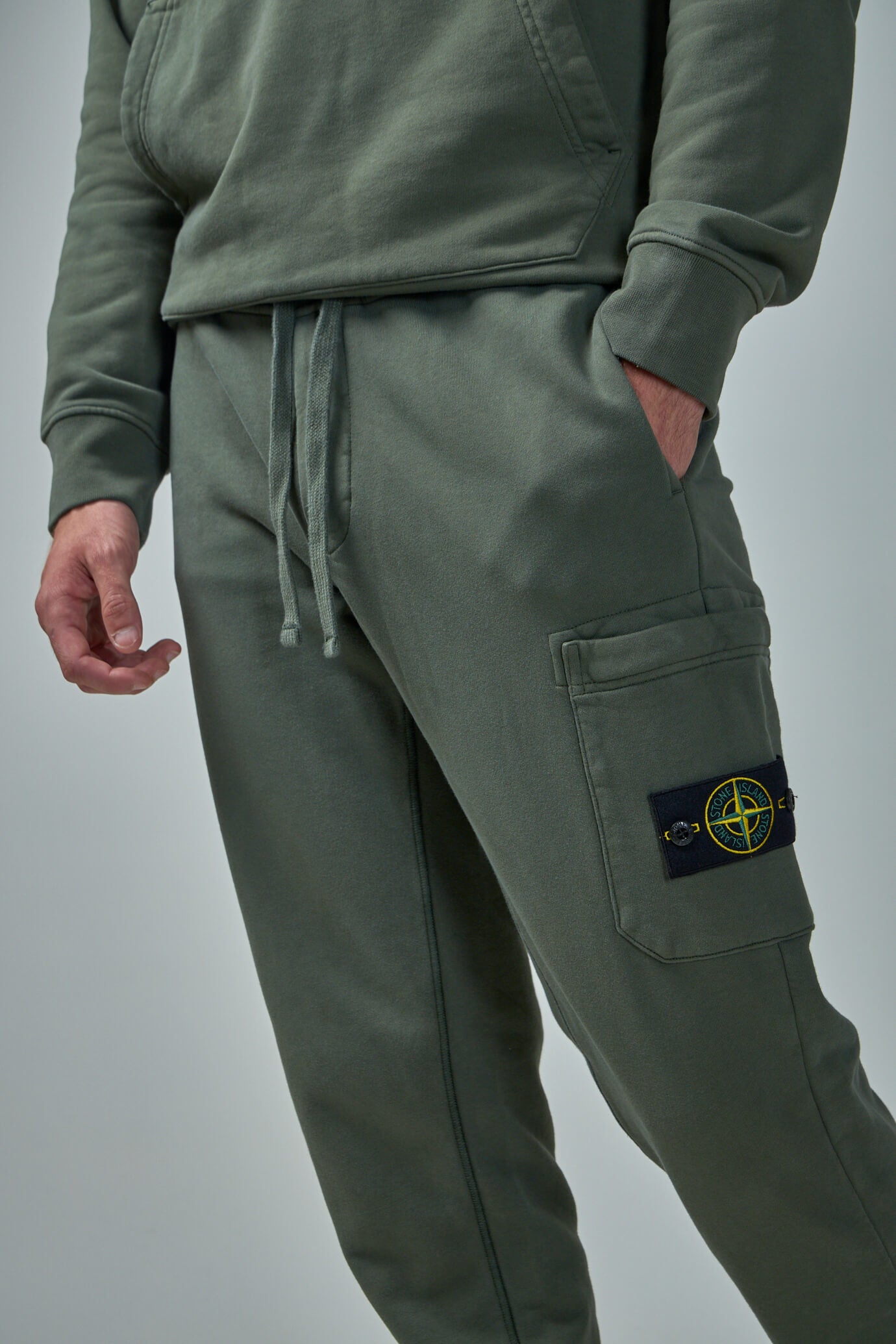 Slim Fit Cargo Sweatpants