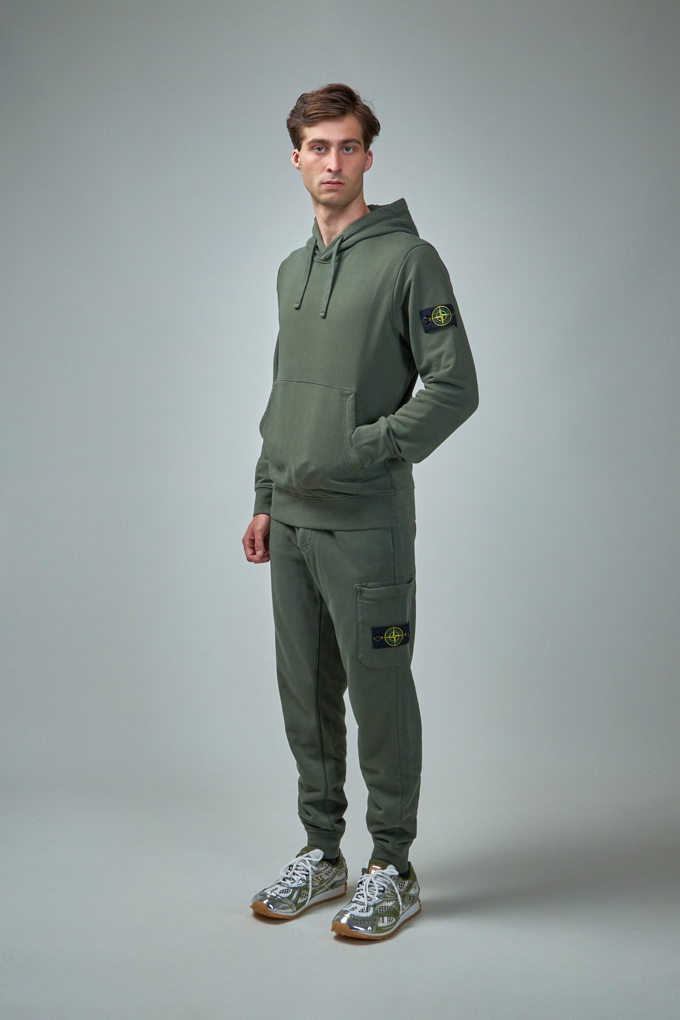 Slim Fit Cargo Sweatpants