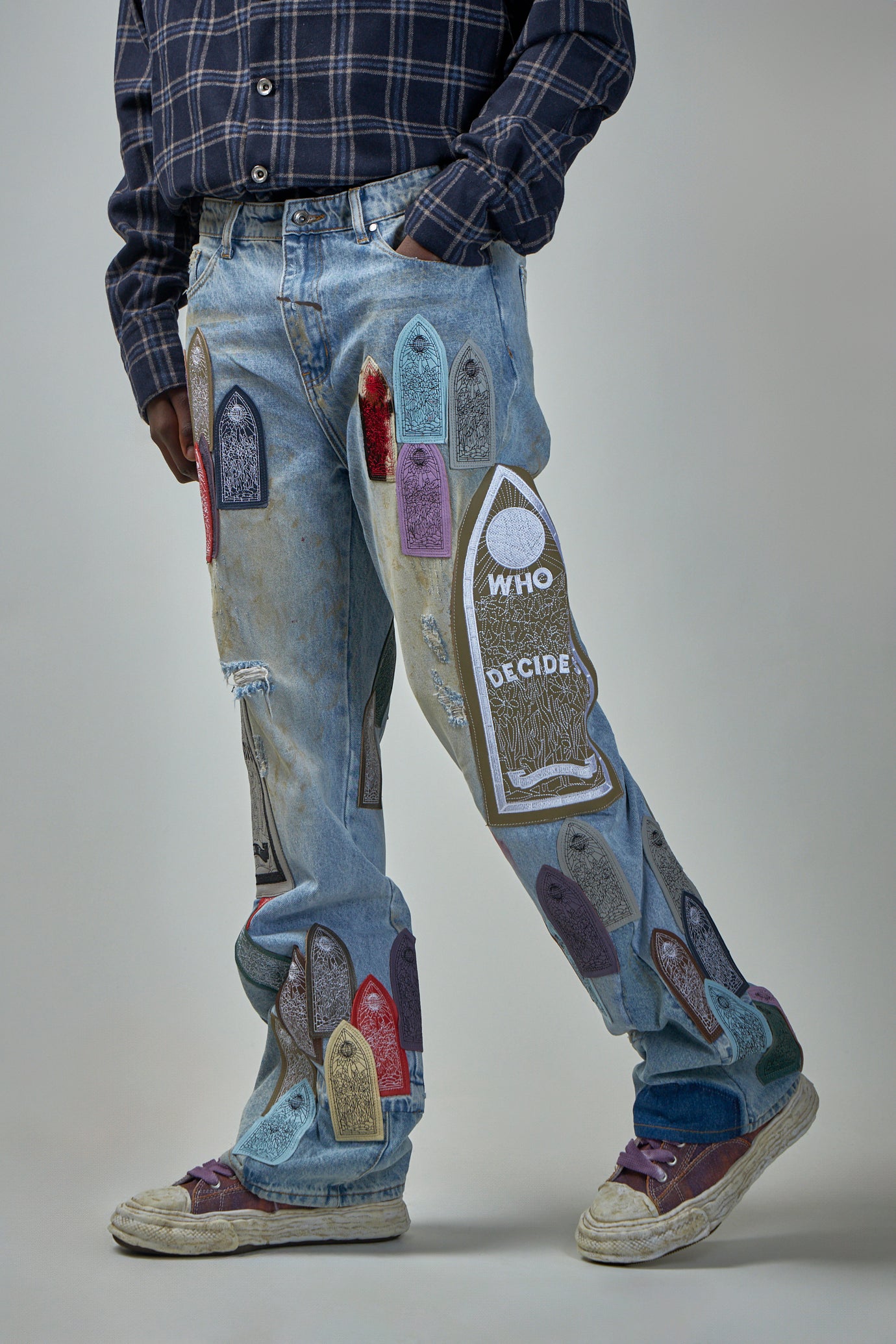 Pastel Denim Multi Jeans