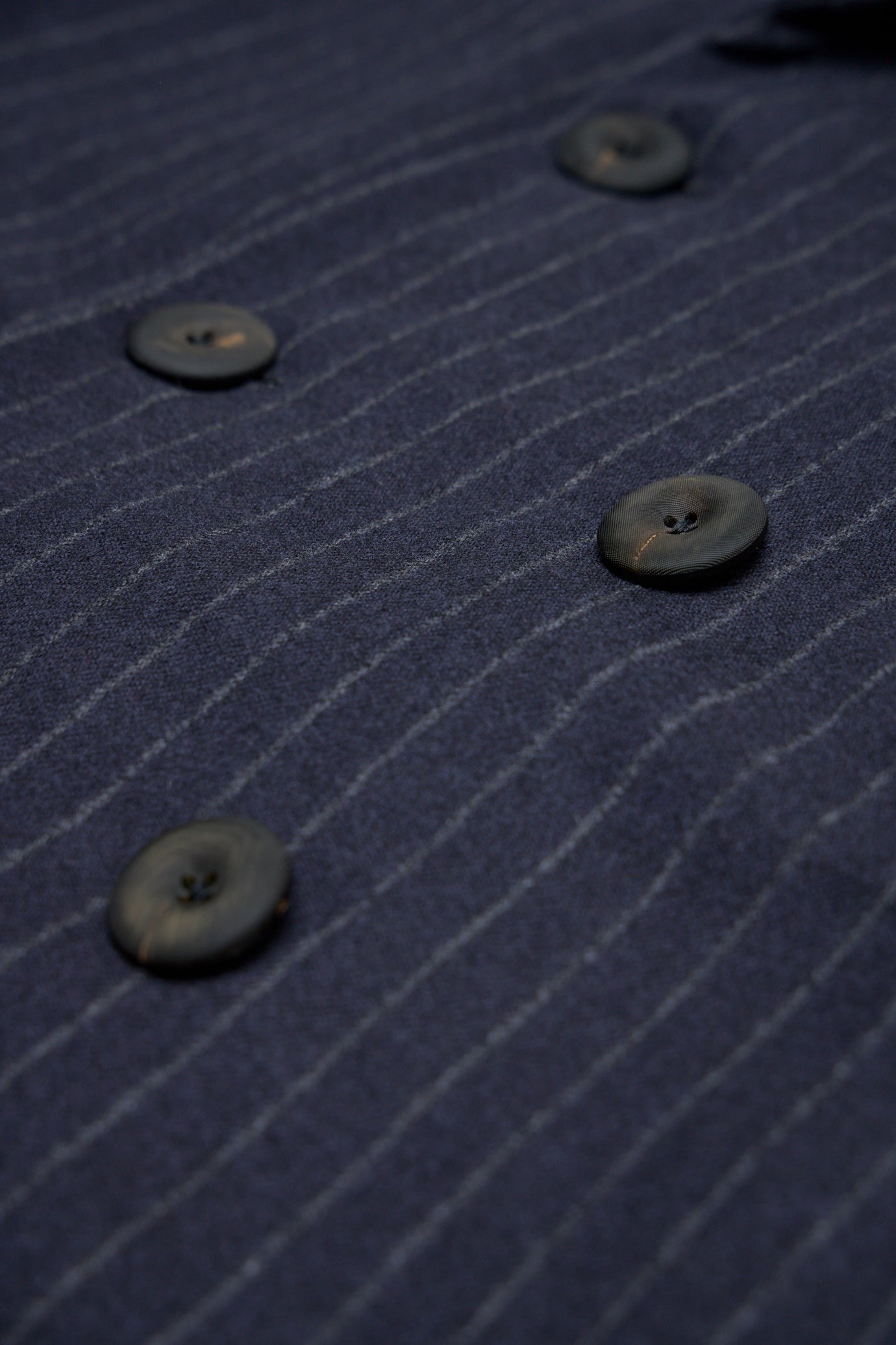 EV8J10  Handmade Elongated Double-Breasted, 6 Buttons, Double Vent Tailored Jacket