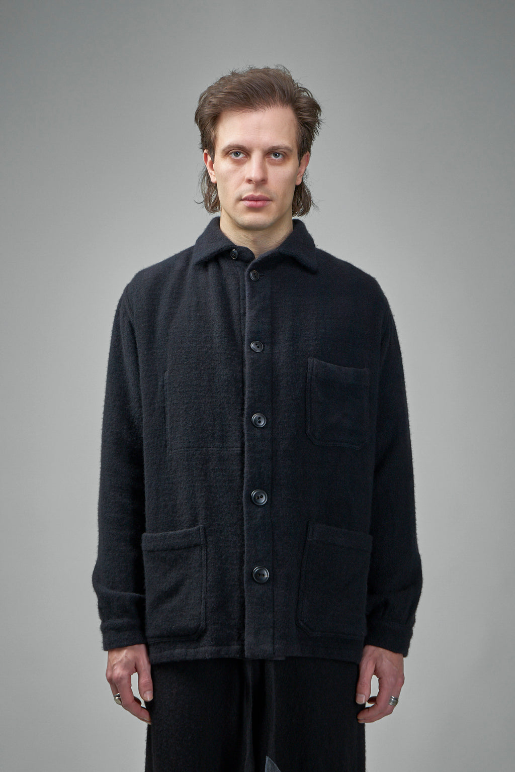 4-Pocket French Work Shirt